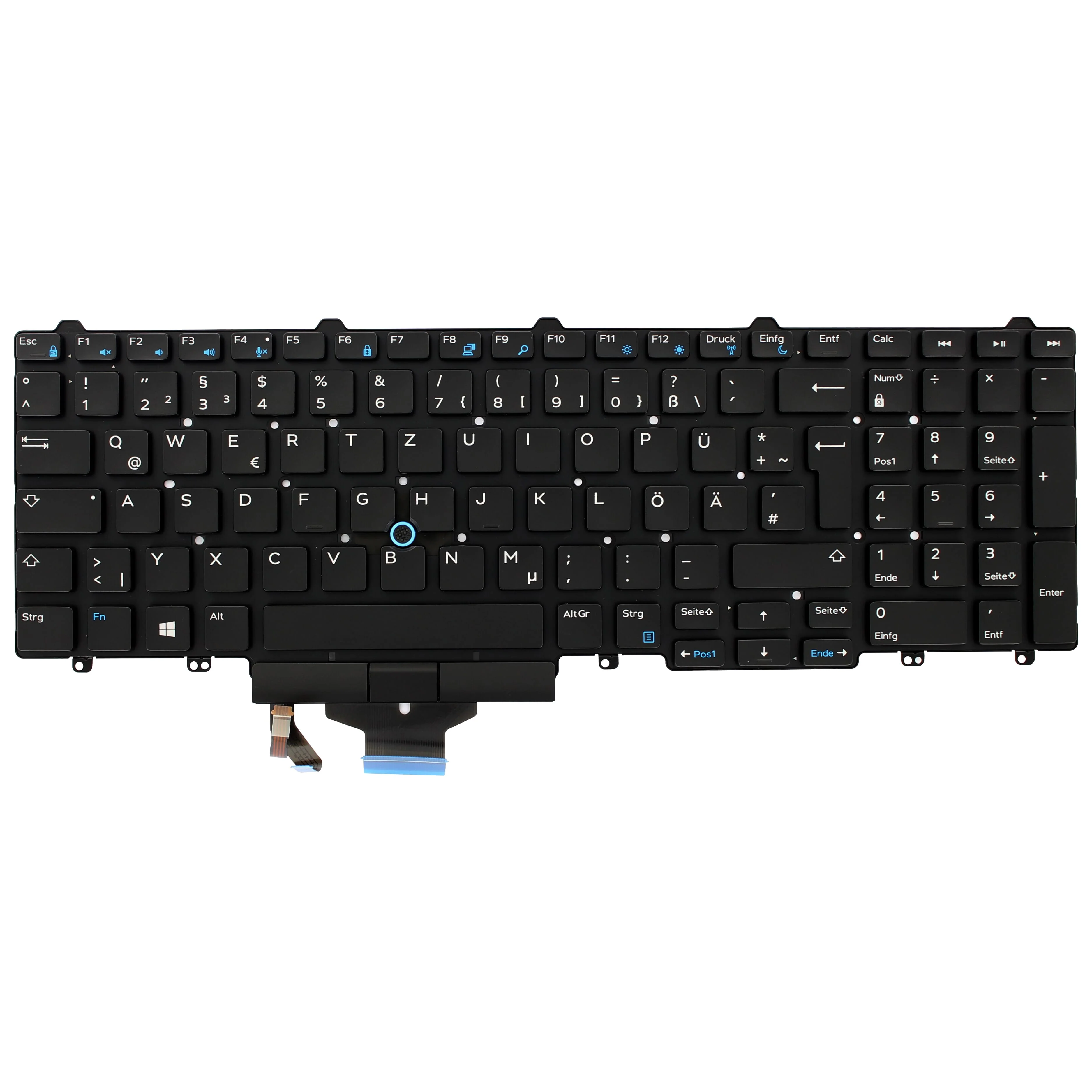 Dell Laptop Toetsenbord Qwertz DE - Image 2