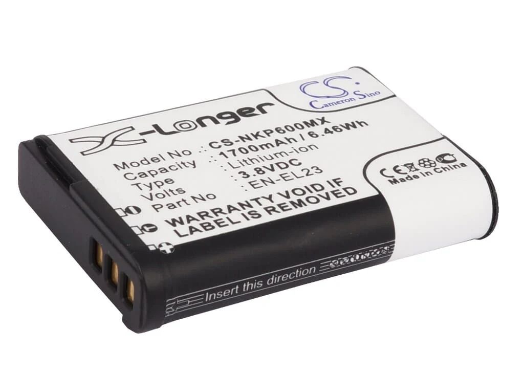 Digitale Camera Accu 3.8V 1700mAh Li-ion Voor Nikon - Image 3