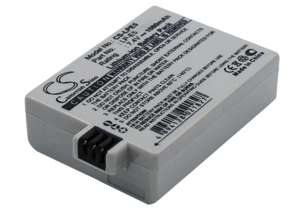 Digitale Camera Accu 7.4V 1080mAh Li-ion Voor Canon - Image 2