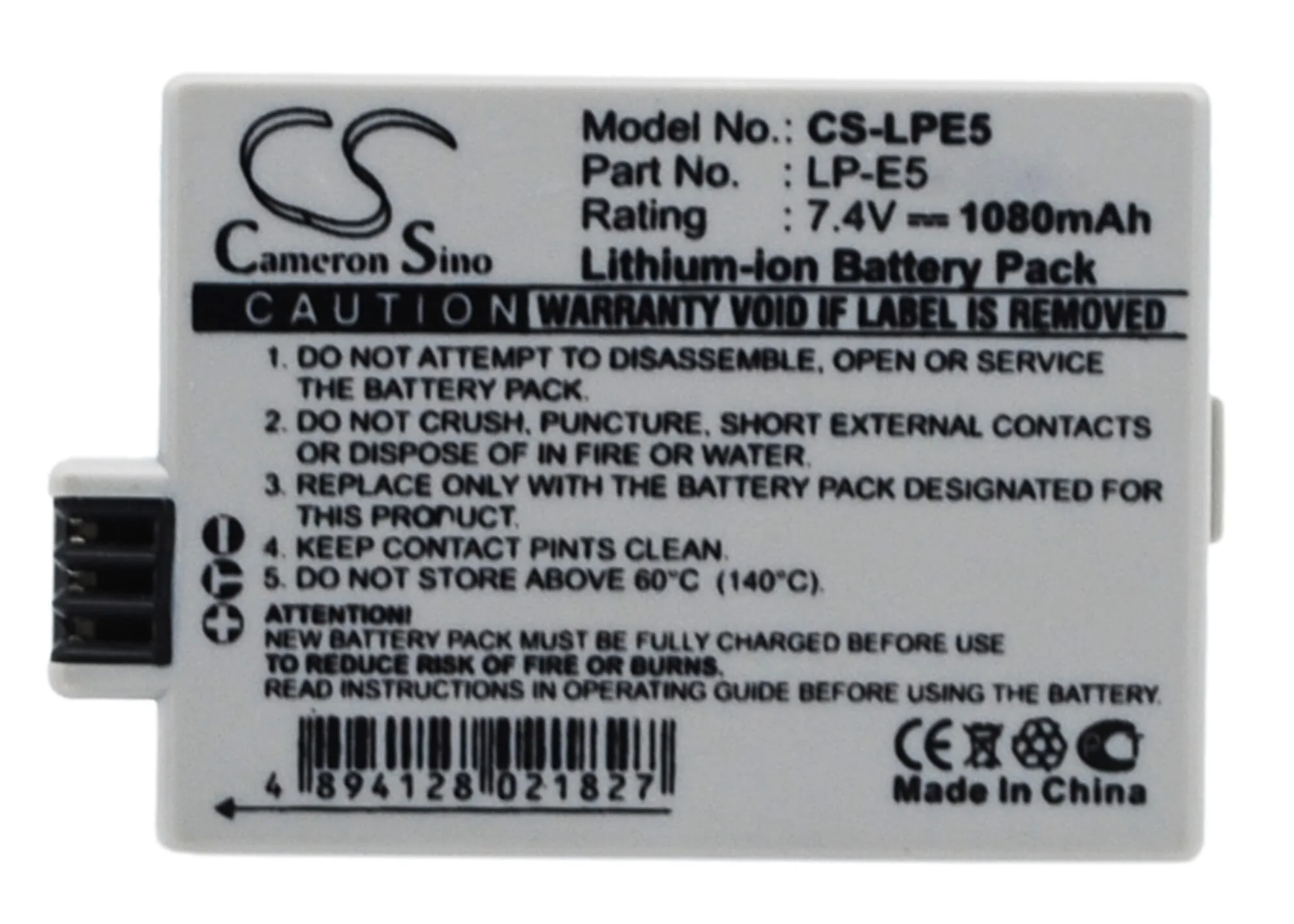 Digitale Camera Accu 7.4V 1080mAh Li-ion Voor Canon - Image 3