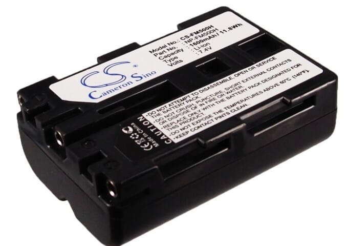 Digitale Camera Accu 7.4V 1600mAh Li-ion Voor Sony - Image 2