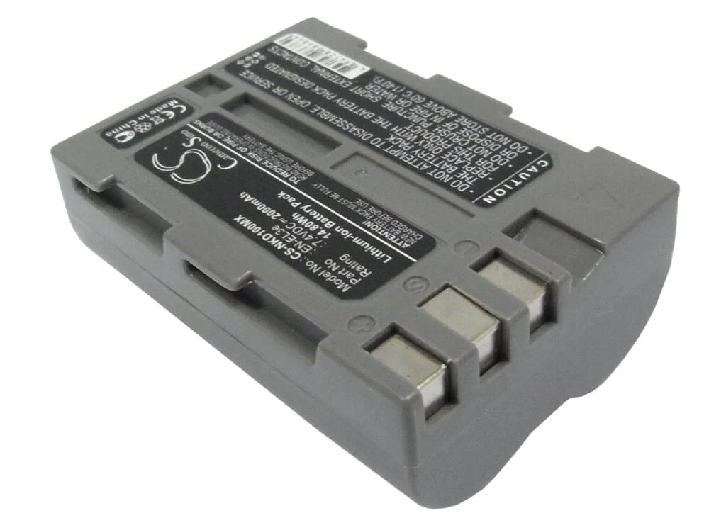 Digitale Camera Accu 7.4V 2000mAh Li-ion Voor Nikon - Image 2