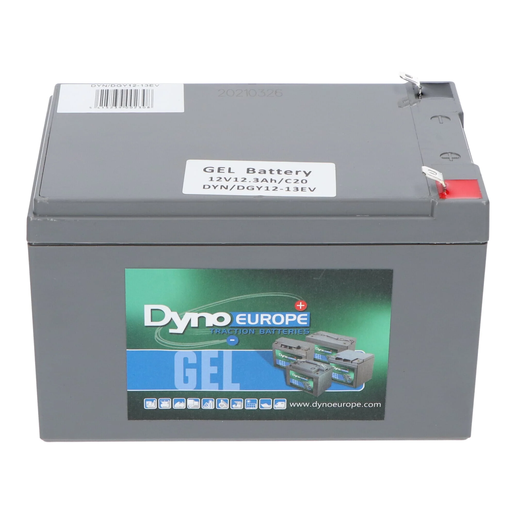 Dyno Gel Accu 12V 12Ah - Image 2