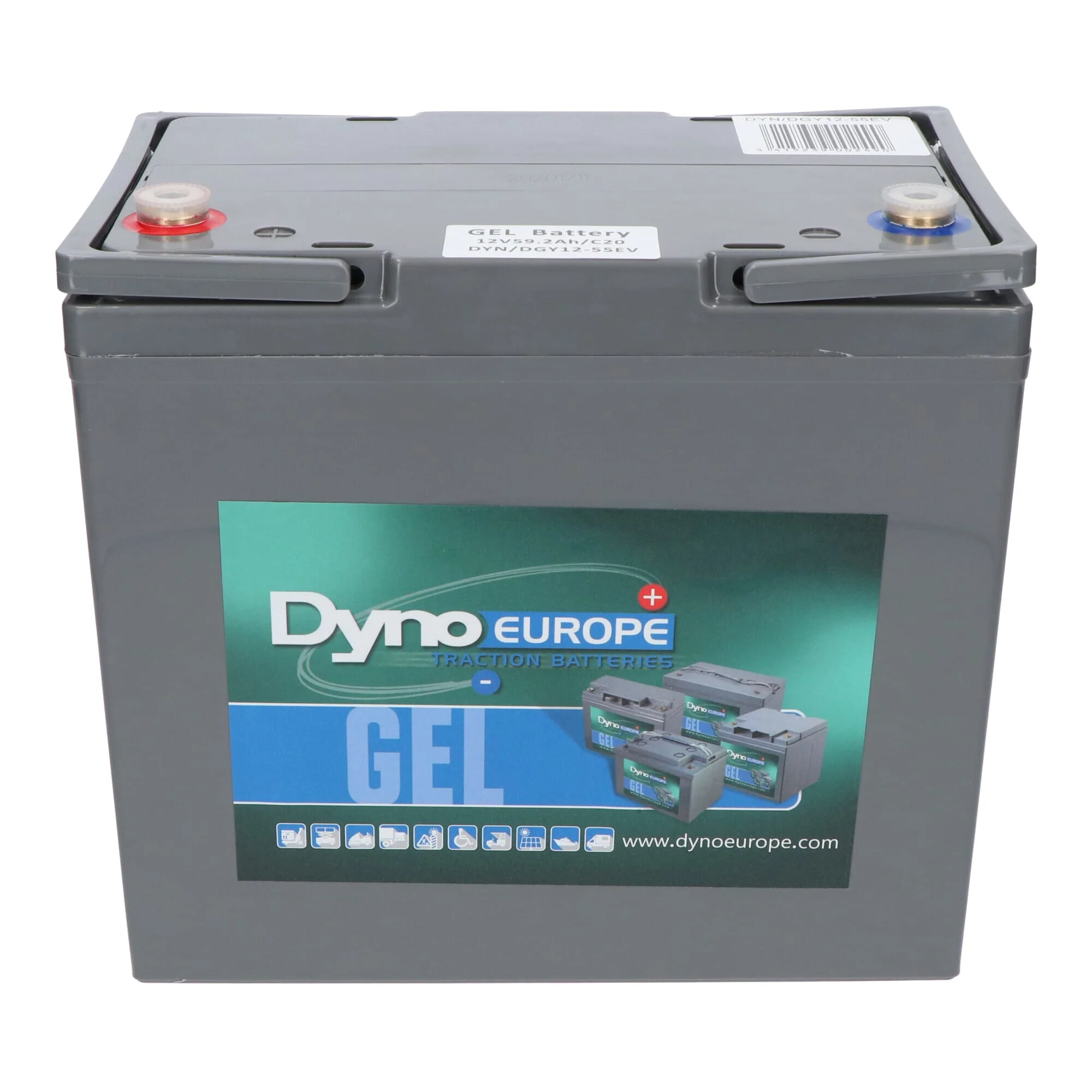 Dyno Gel Accu 12V 59Ah - Image 2