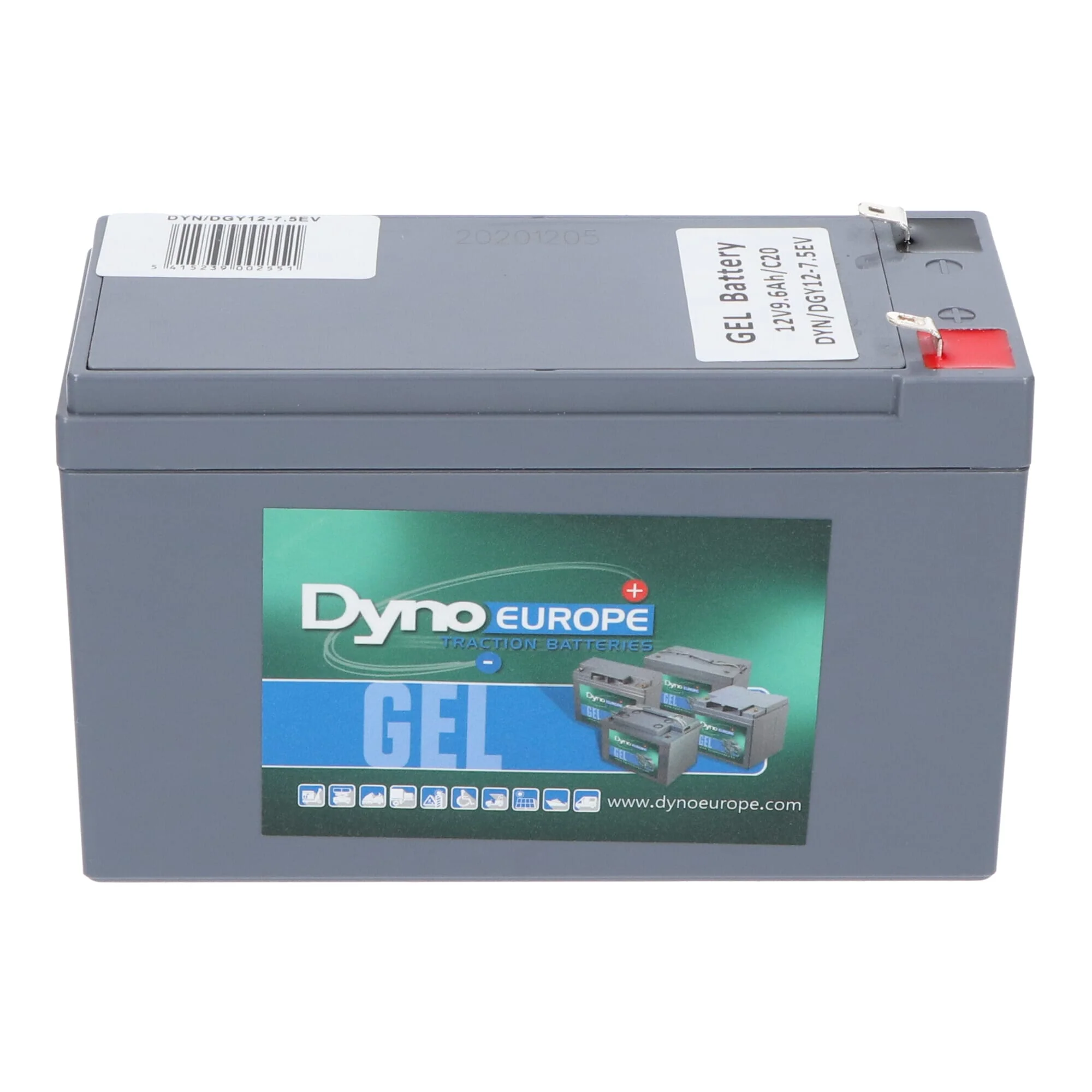 Dyno Gel Accu 12V 7.5Ah - Image 2