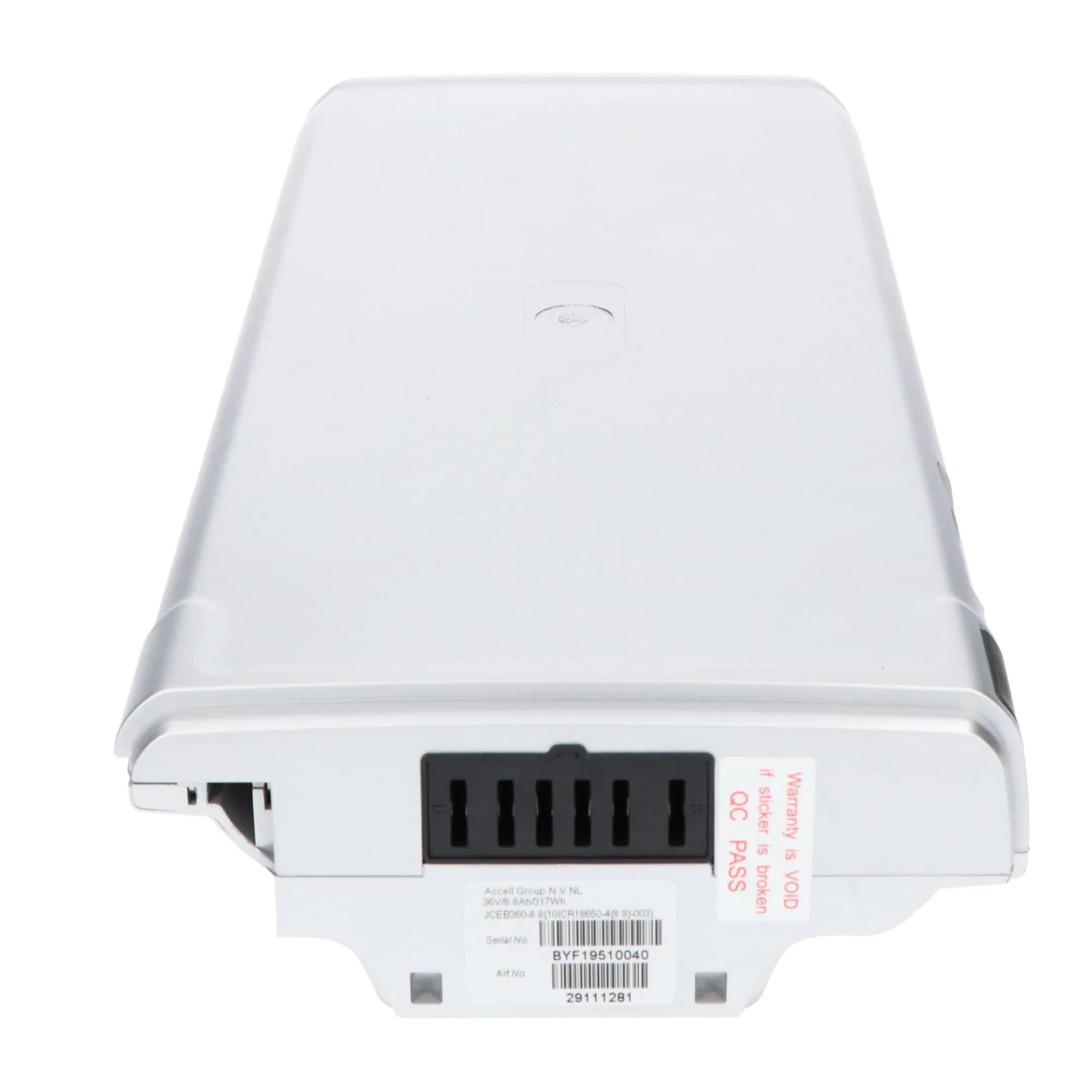 E-motion E-300 Fietsaccu 36V 8.8Ah Zilver - Image 5