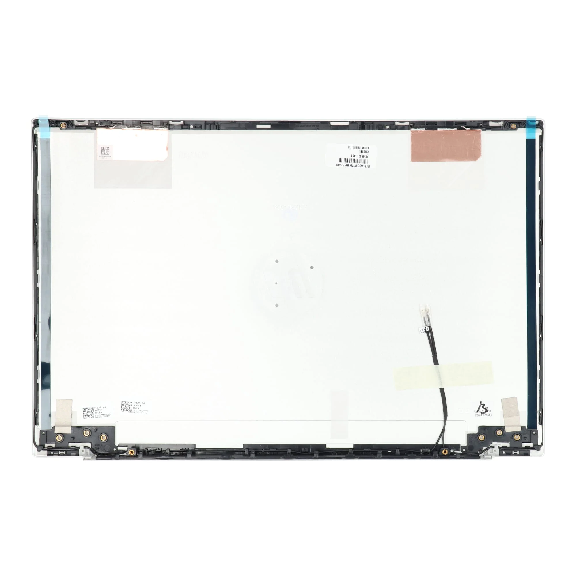 HP Laptop LCD Back Cover - Zilver - Image 2
