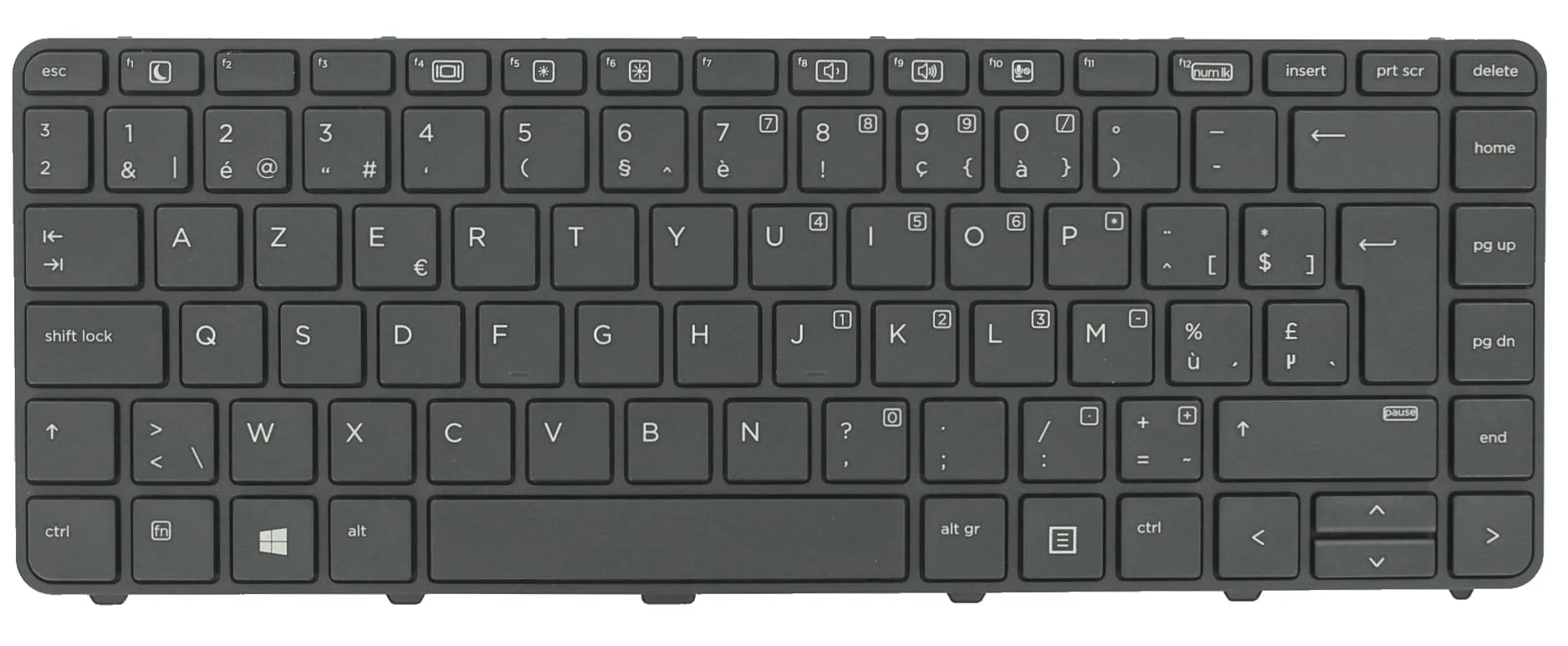 HP Laptop Toetsenbord Azerty BE - Image 2