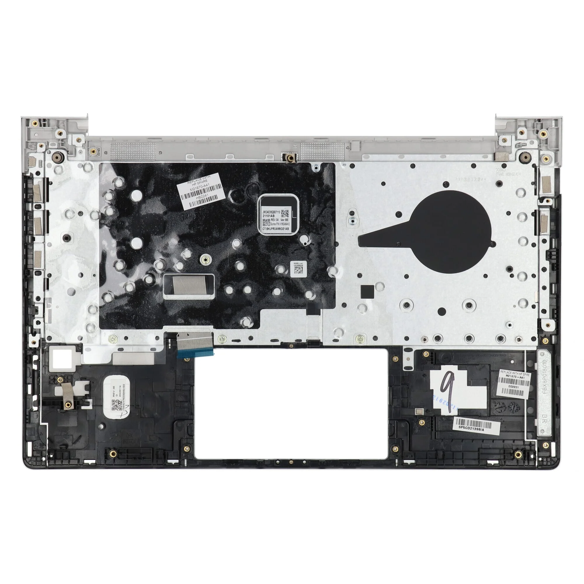 HP Laptop Toetsenbord Azerty BE + Top Cover - Image 2