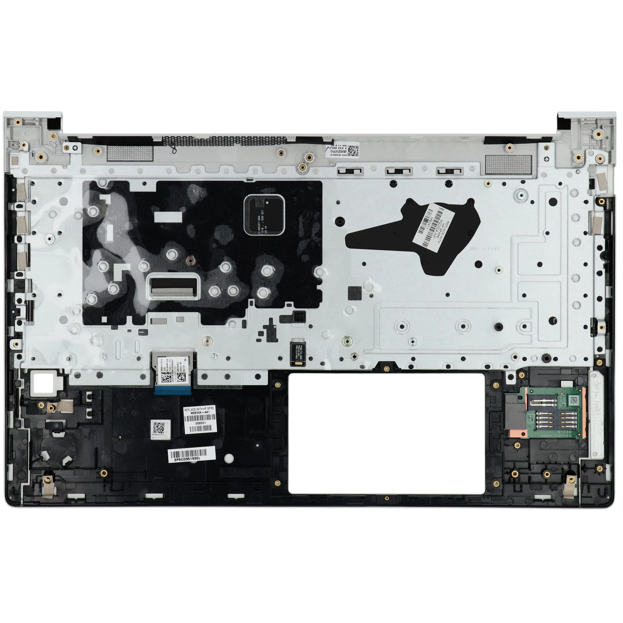 HP Laptop Toetsenbord Azerty BE + Top Cover, Backlight - Image 2
