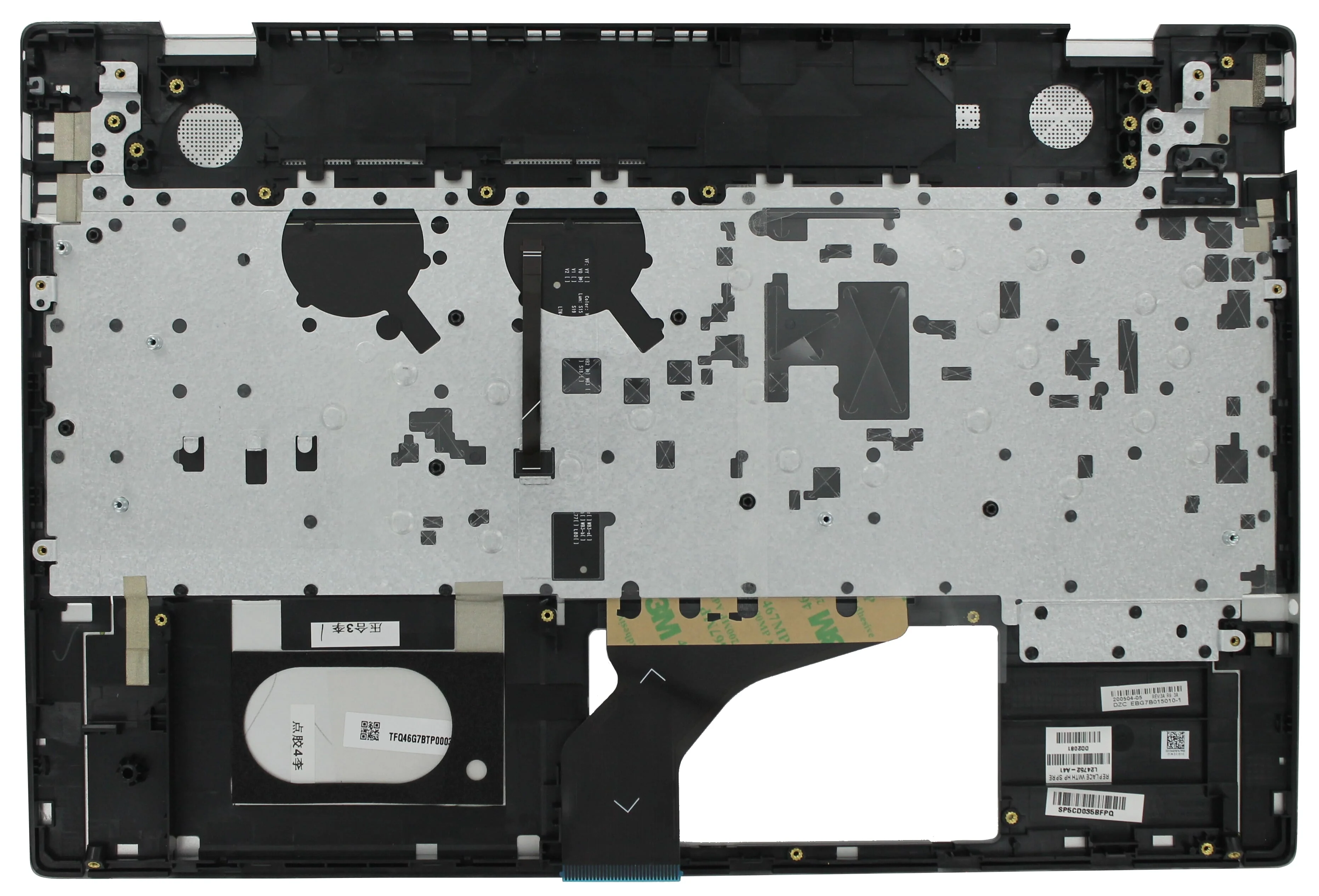 HP Laptop Toetsenbord Azerty BE + Top Cover, Backlit - Image 2