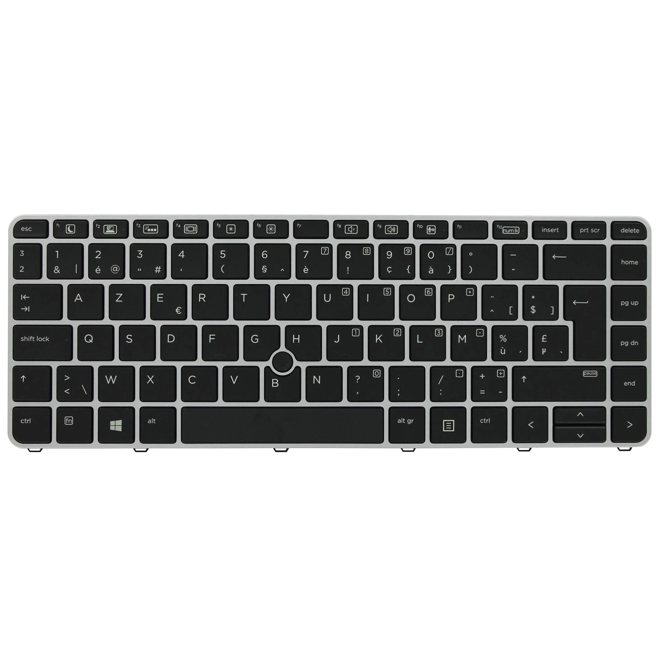 HP Laptop Toetsenbord Azerty BE + Trackpoint, Backlight - Image 2