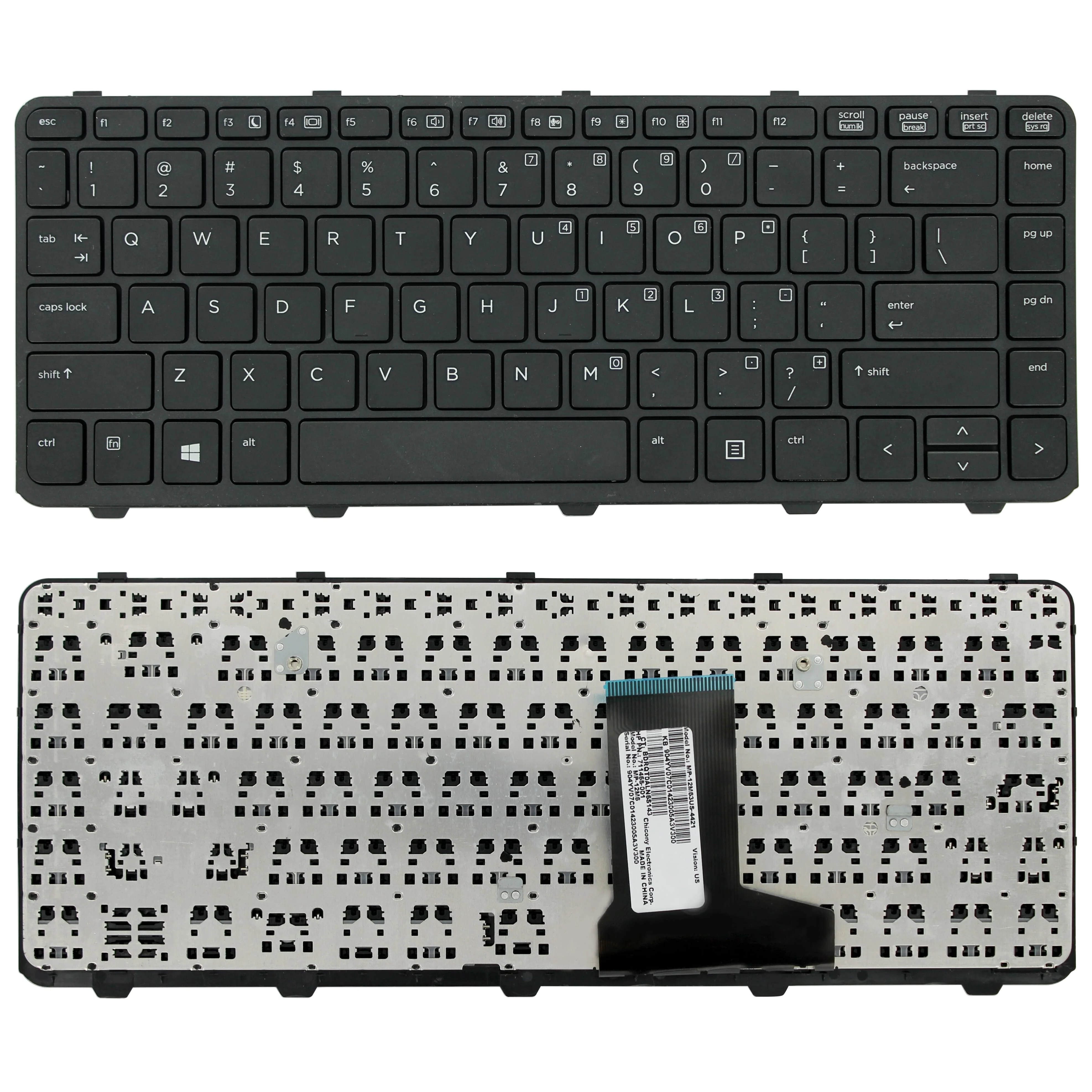 HP Laptop Toetsenbord Qwerty US - Image 2