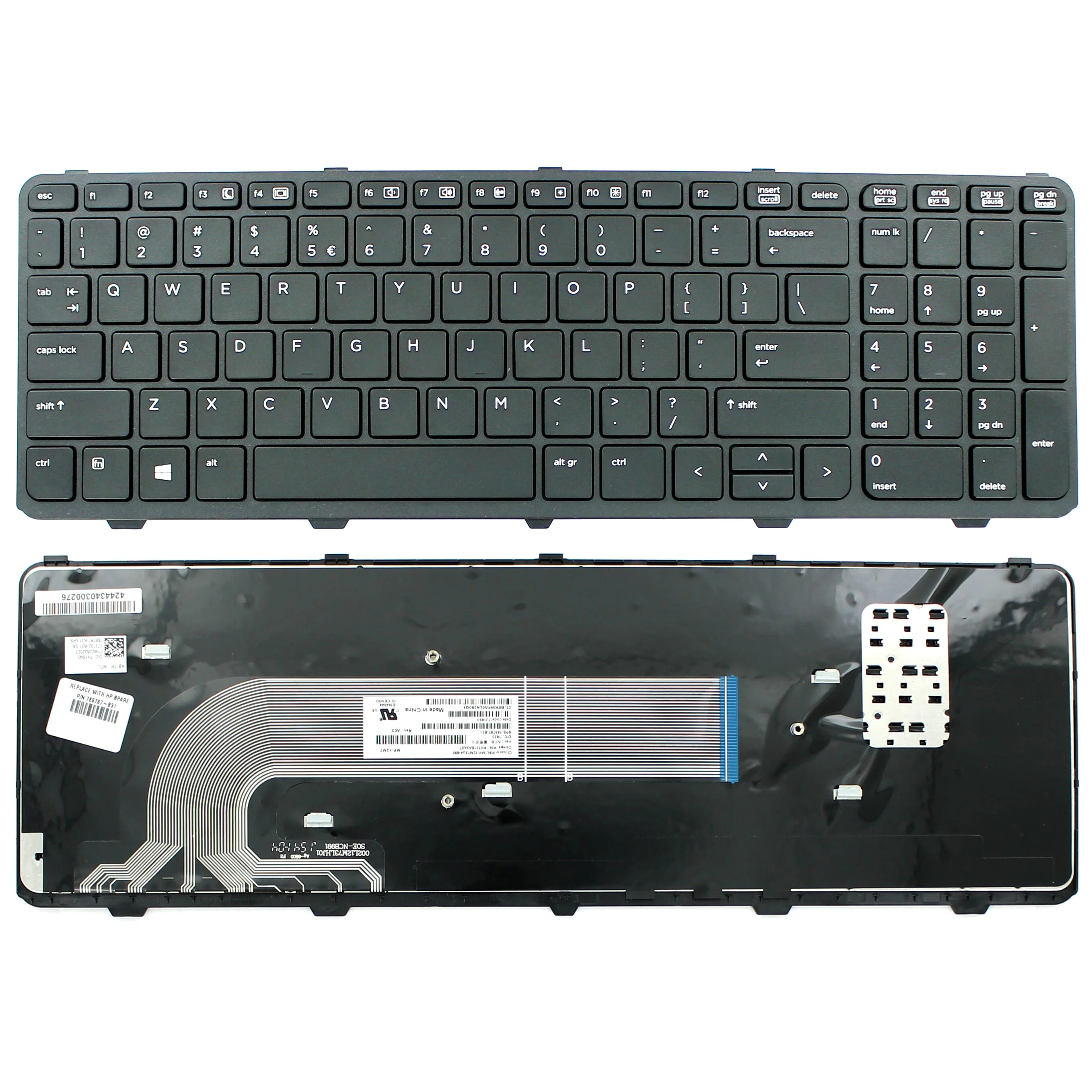 HP Laptop Toetsenbord Qwerty US - Image 4