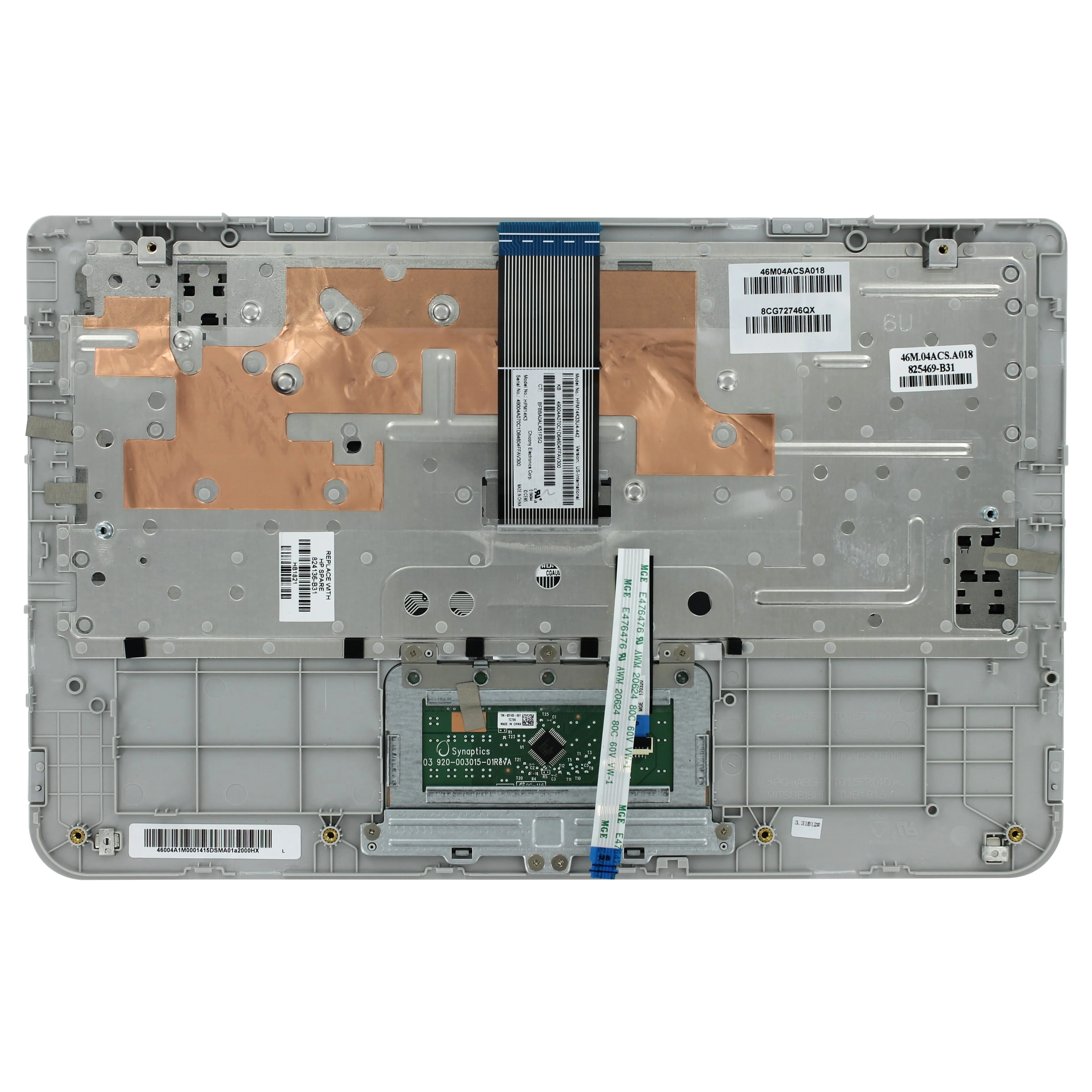 HP Laptop Toetsenbord Qwerty US + Top Cover - Image 2