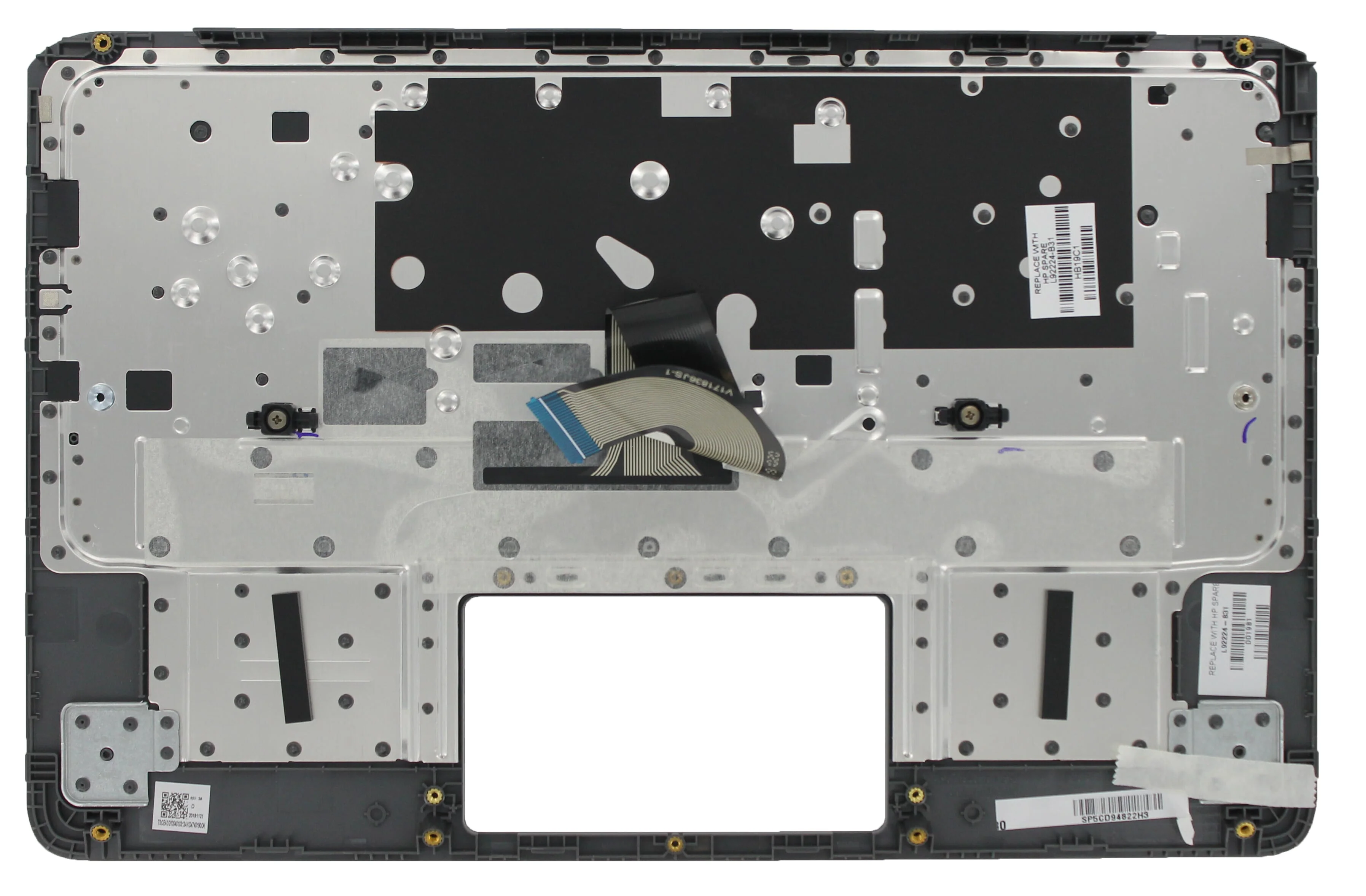 HP Laptop Toetsenbord Qwerty US + Top Cover - Image 2