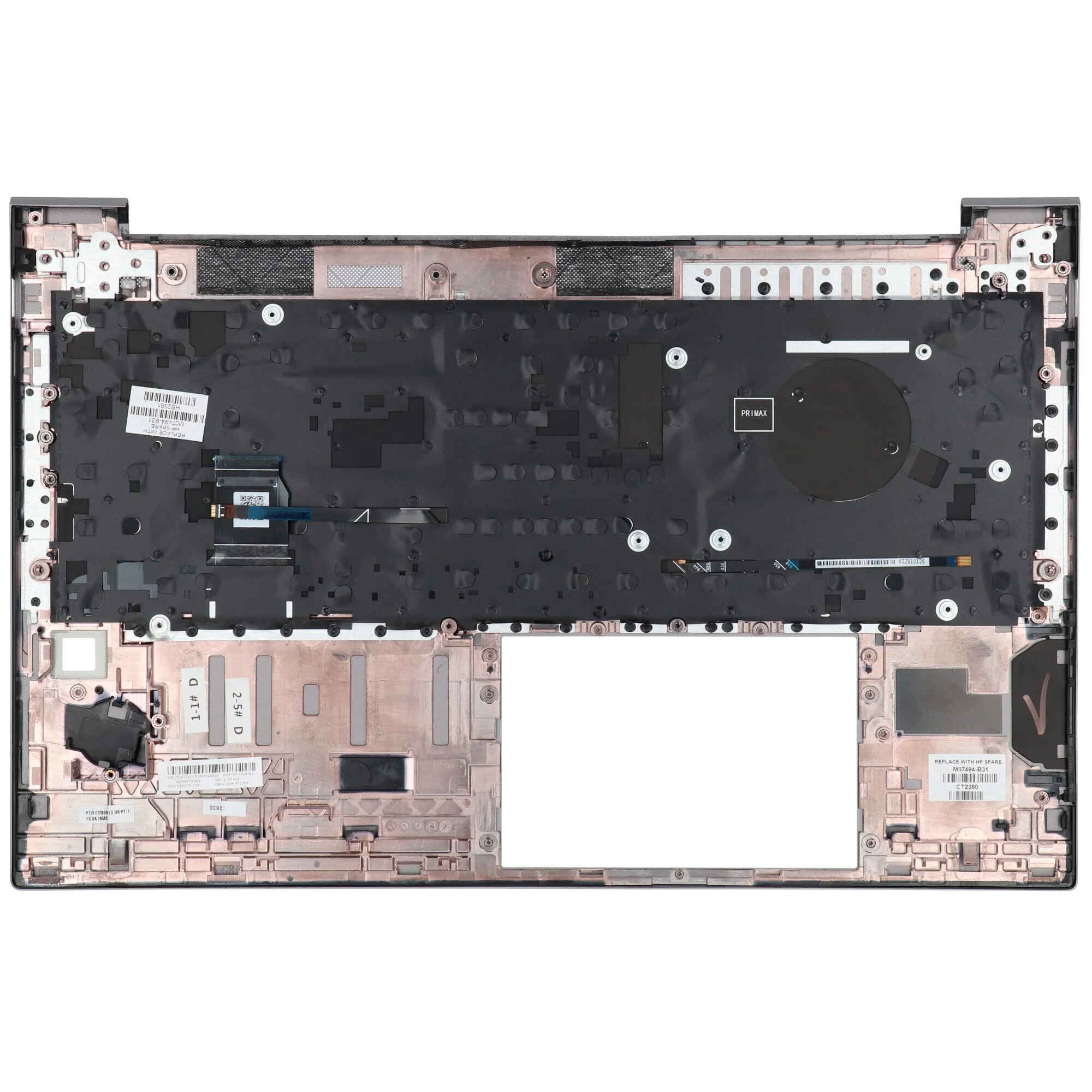 HP Laptop Toetsenbord Qwerty US + Top Cover - Image 2
