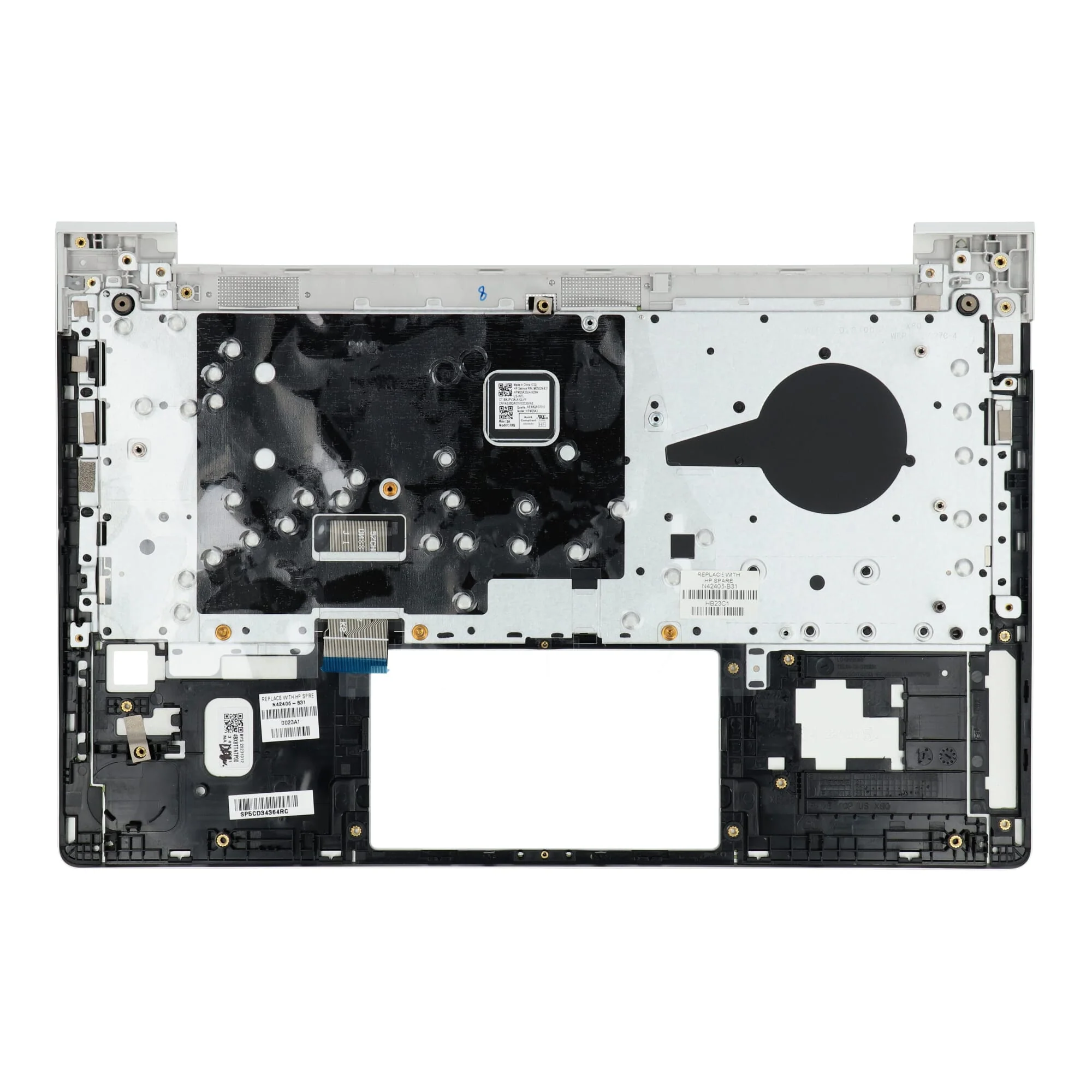 HP Laptop Toetsenbord Qwerty US + Top Cover - Image 2