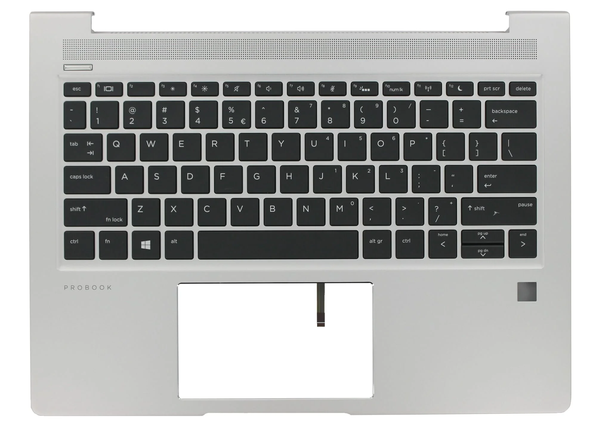 HP Laptop Toetsenbord Qwerty US + Top Cover, Backlight - Image 3