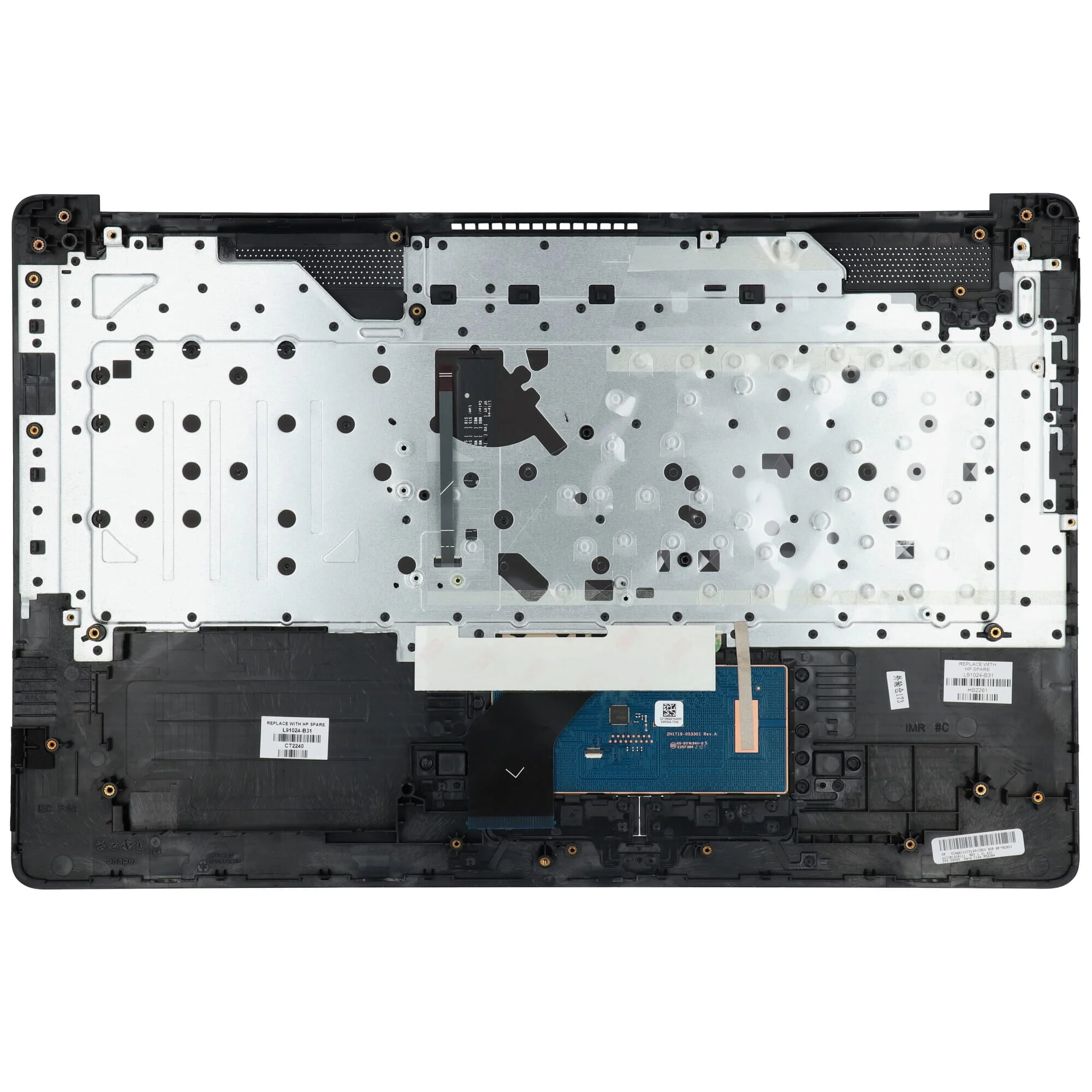 HP Laptop Toetsenbord Qwerty US + Top Cover, Backlit (ODD) - Image 2