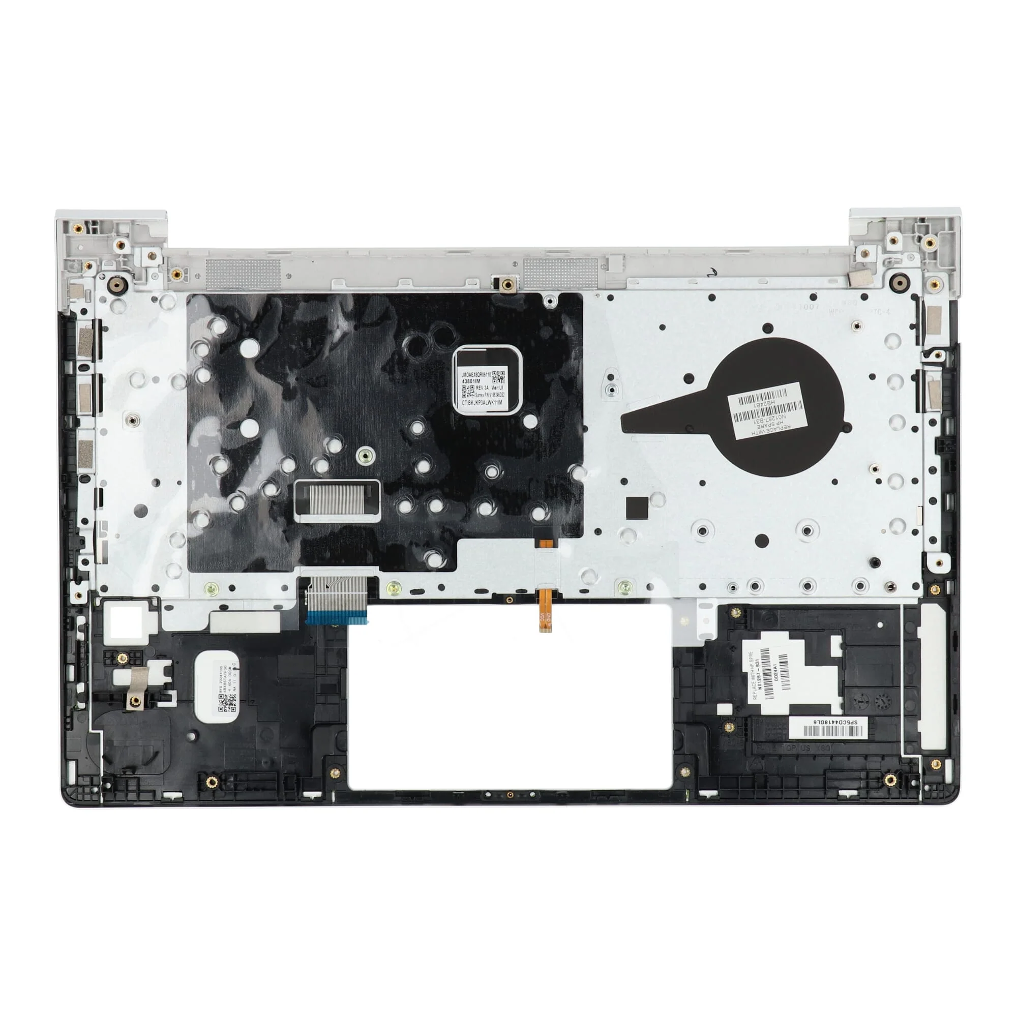 HP Laptop Toetsenbord Qwerty US + Top Cover, BL - Zilver - Image 4