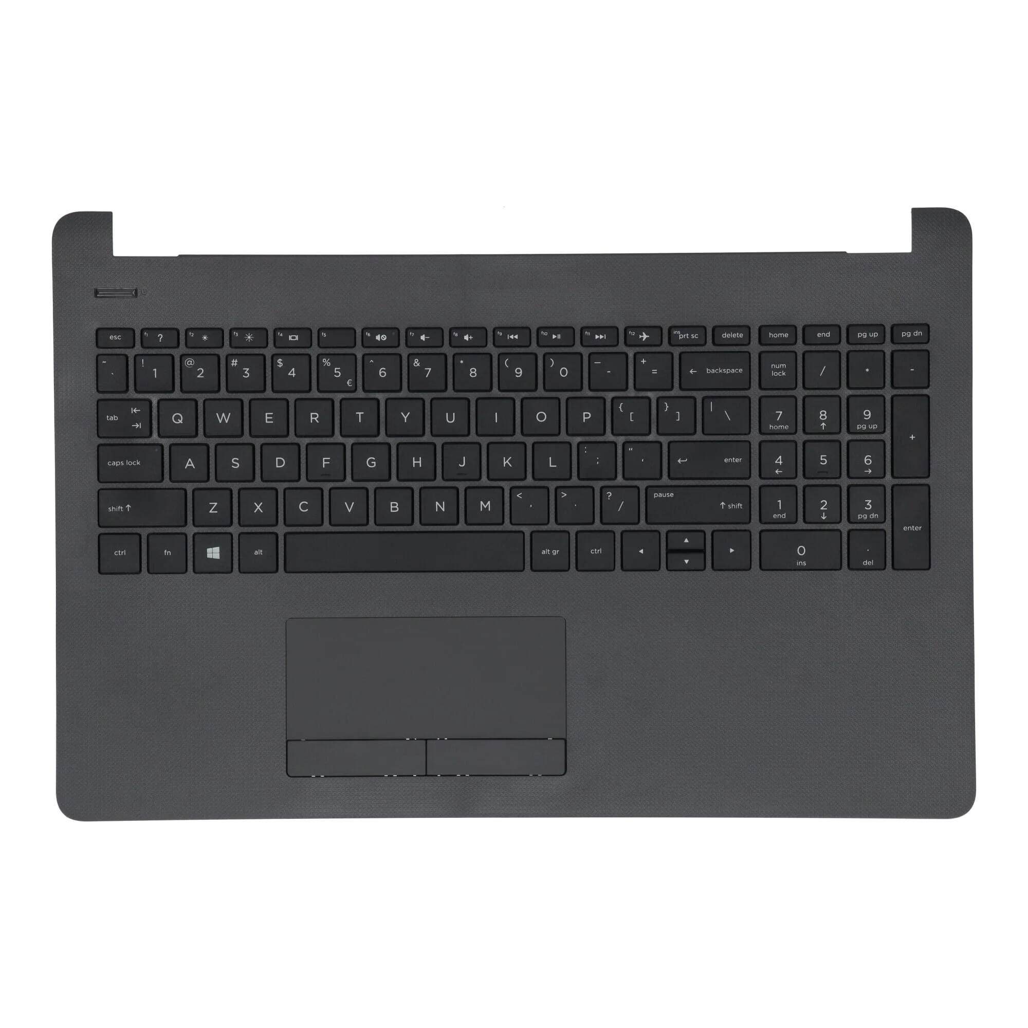 HP Laptop Toetsenbord Qwerty US + Top Cover - Grijs - Image 4