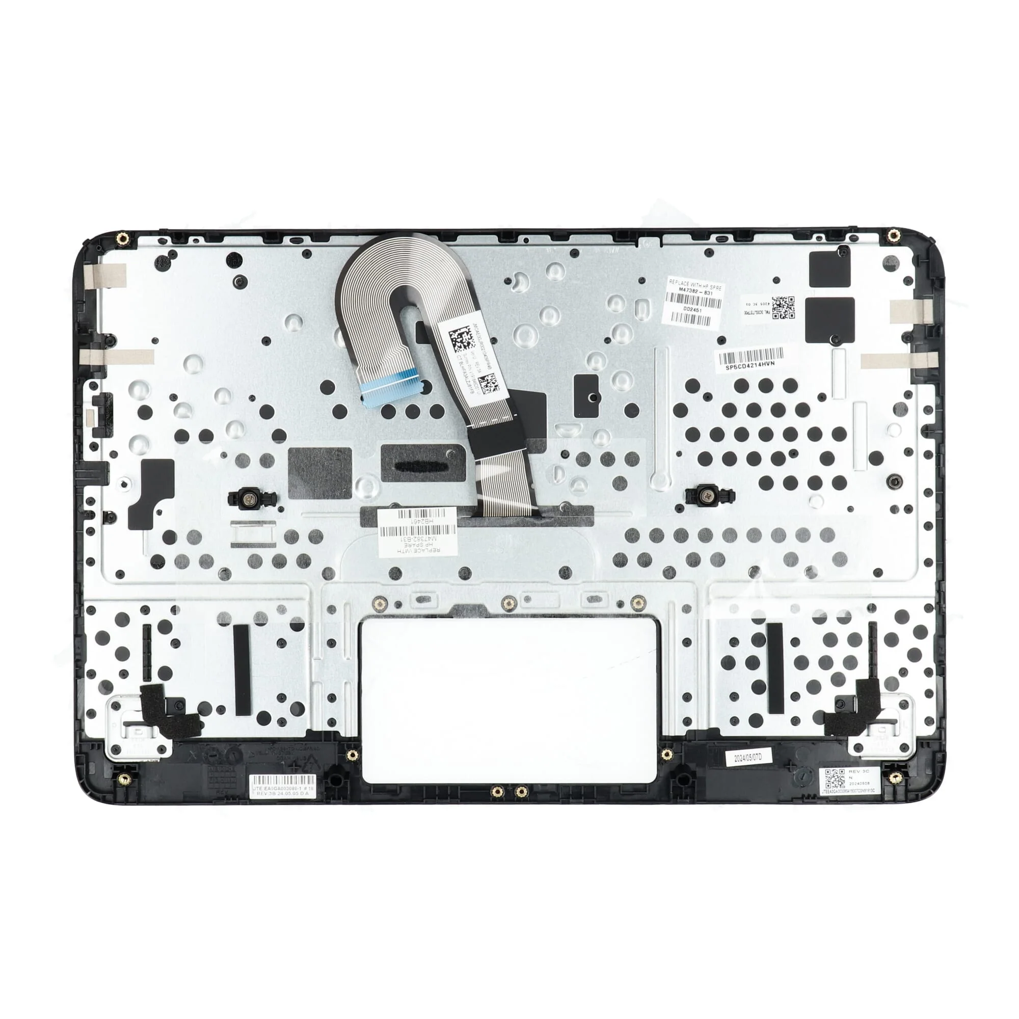 HP Laptop Toetsenbord Qwerty US + Top Cover - Zwart - Image 2