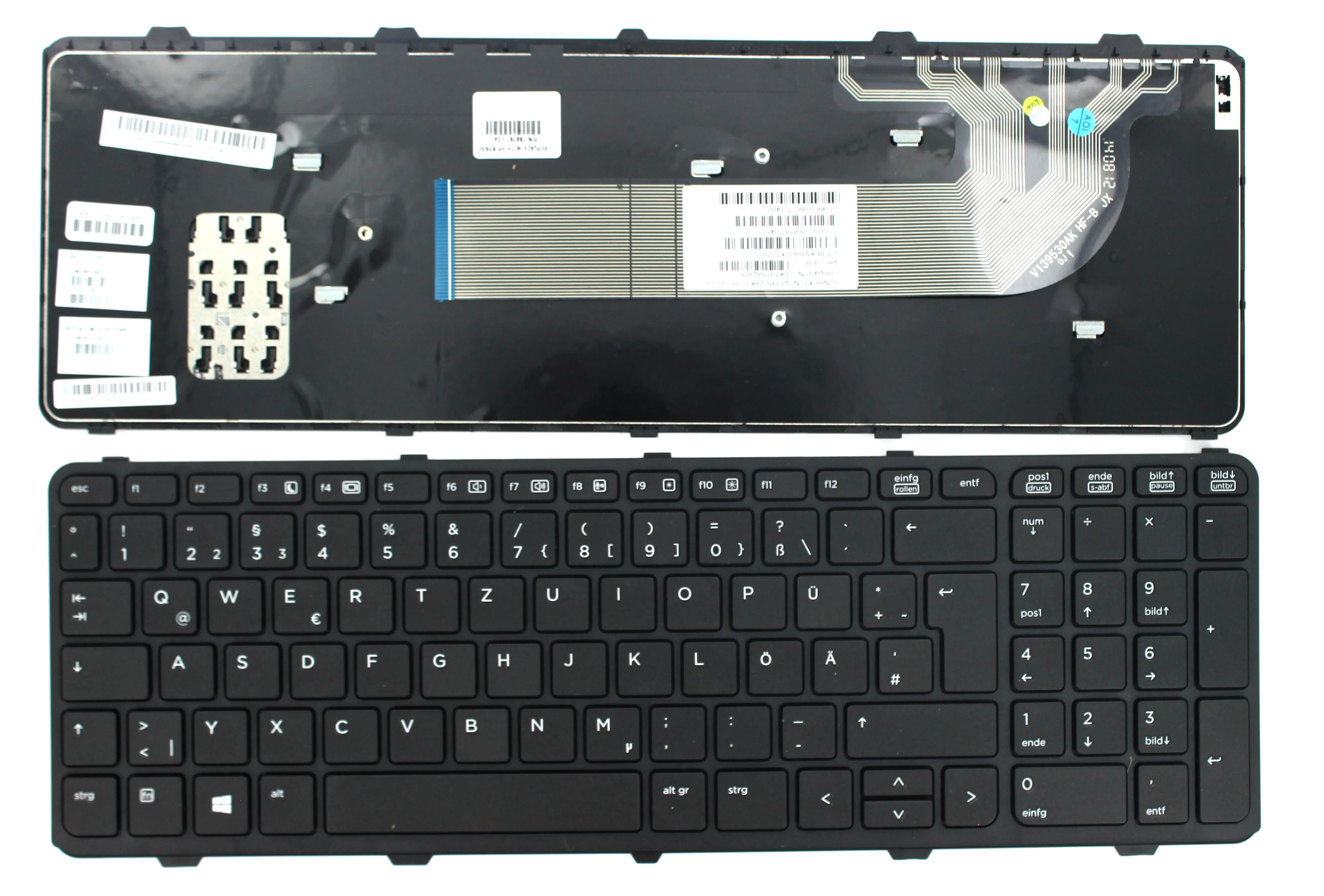 HP Laptop Toetsenbord Qwertz DE - Image 2