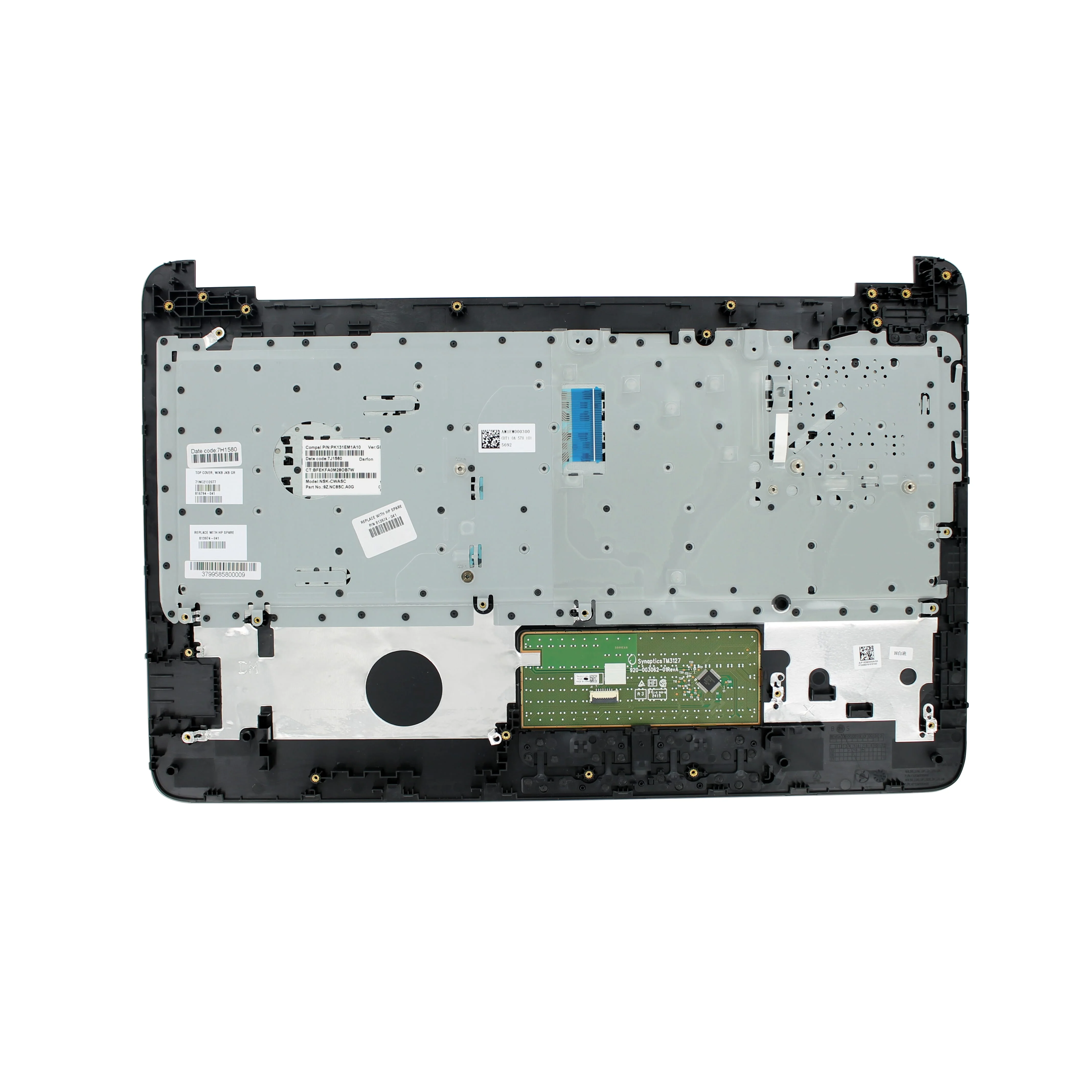 HP Laptop Toetsenbord Qwertz DE + Top Cover - Image 2