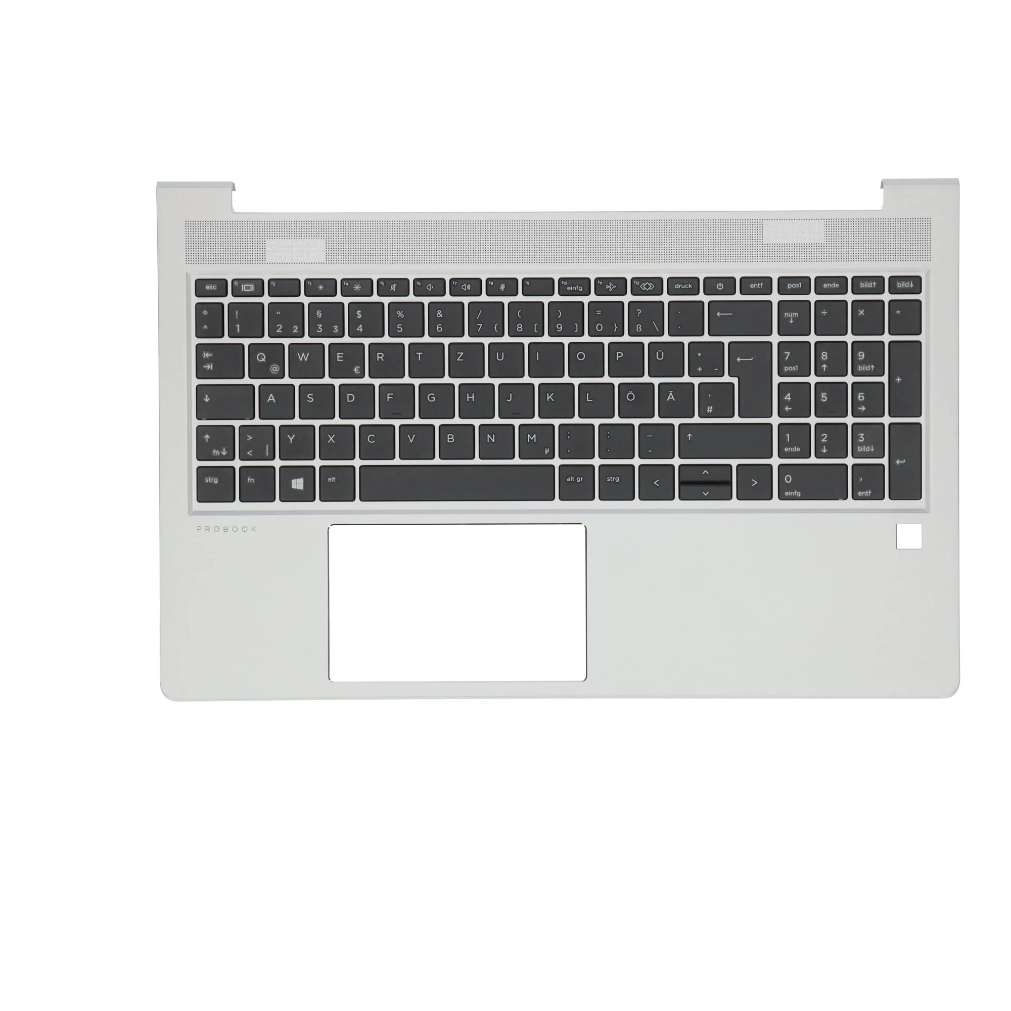 HP Laptop Toetsenbord Qwertz DE + Top Cover - Image 8