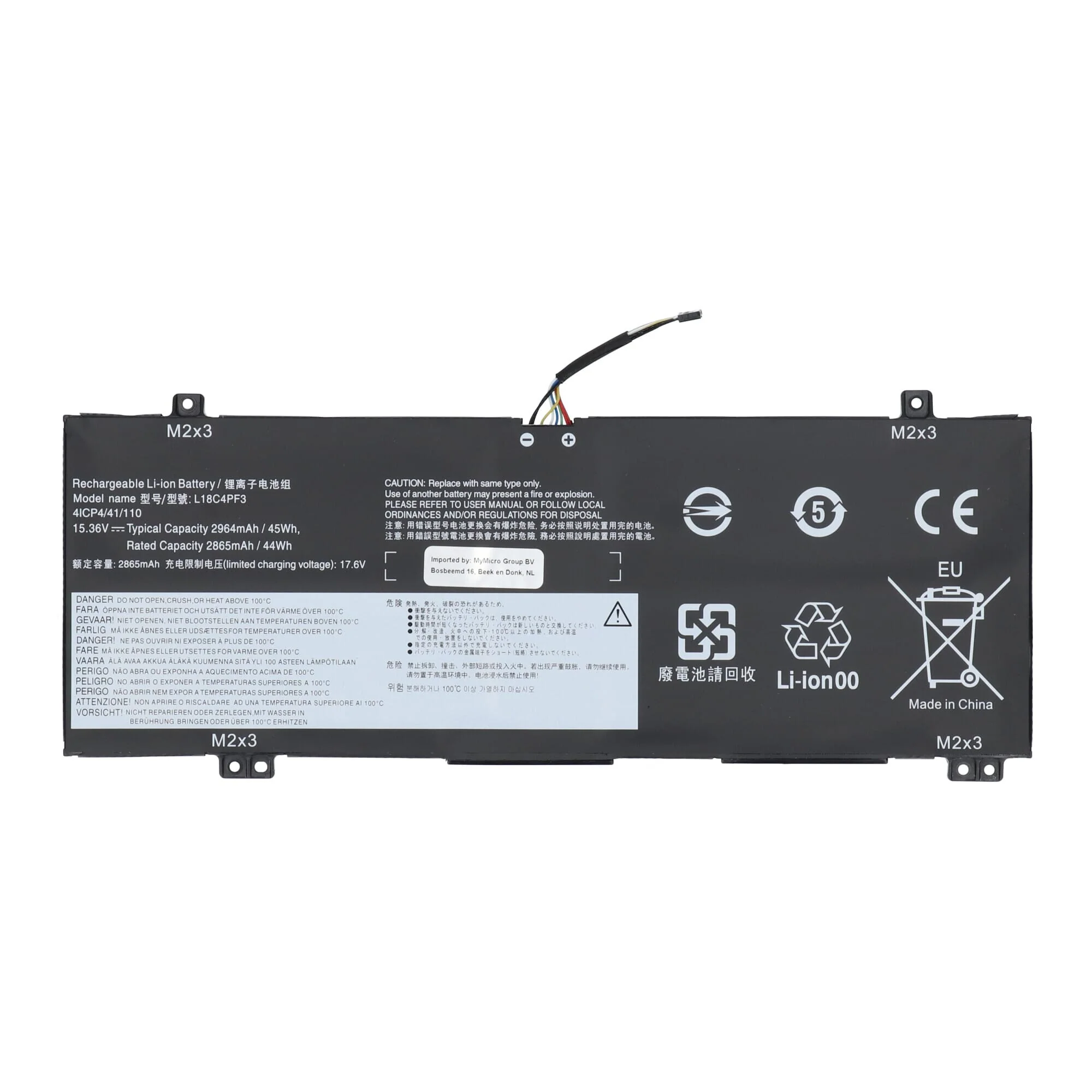 Laptop Accu 2850 mAh - Image 3