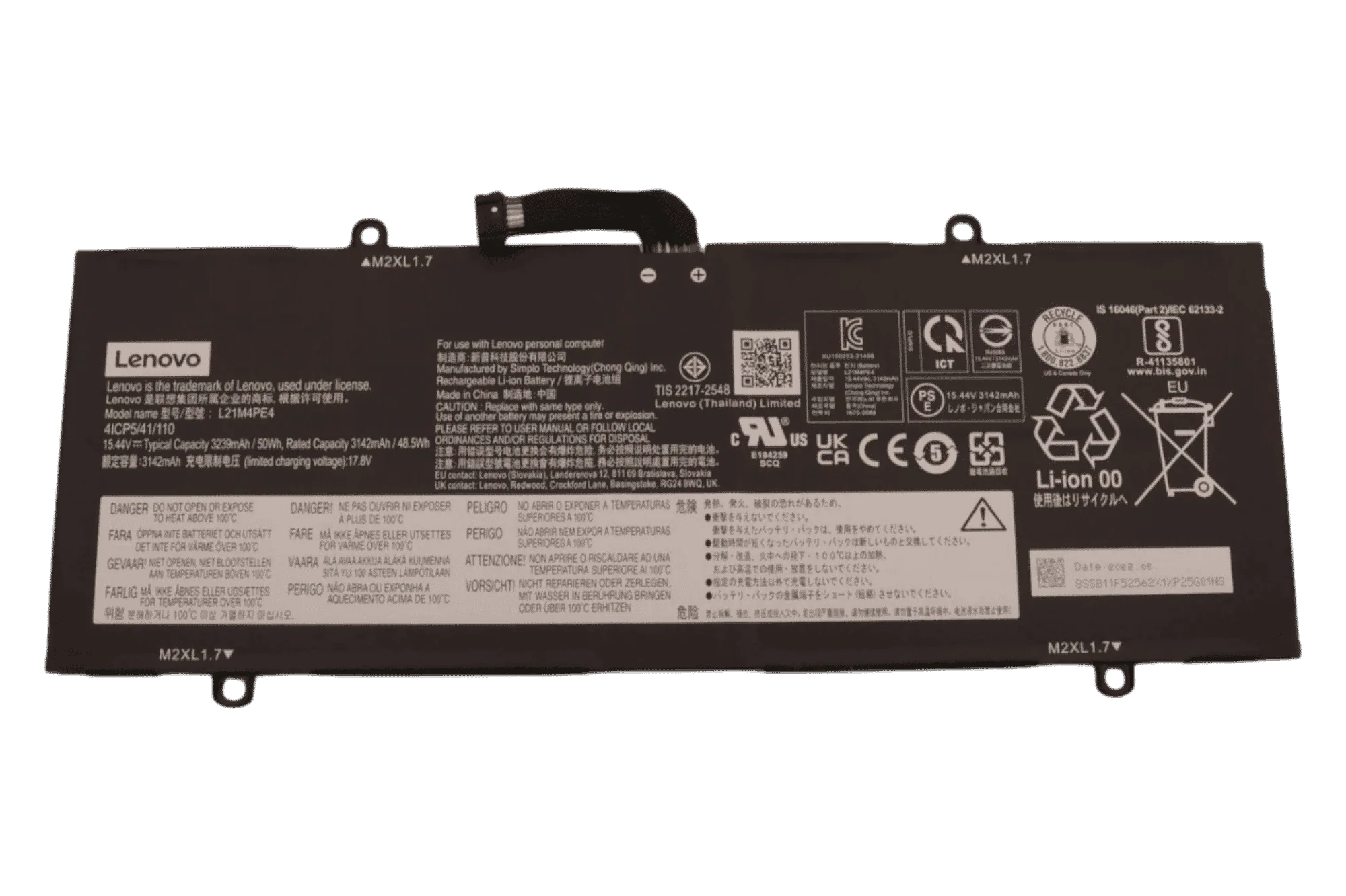 Lenovo Laptop Accu 3142mAh