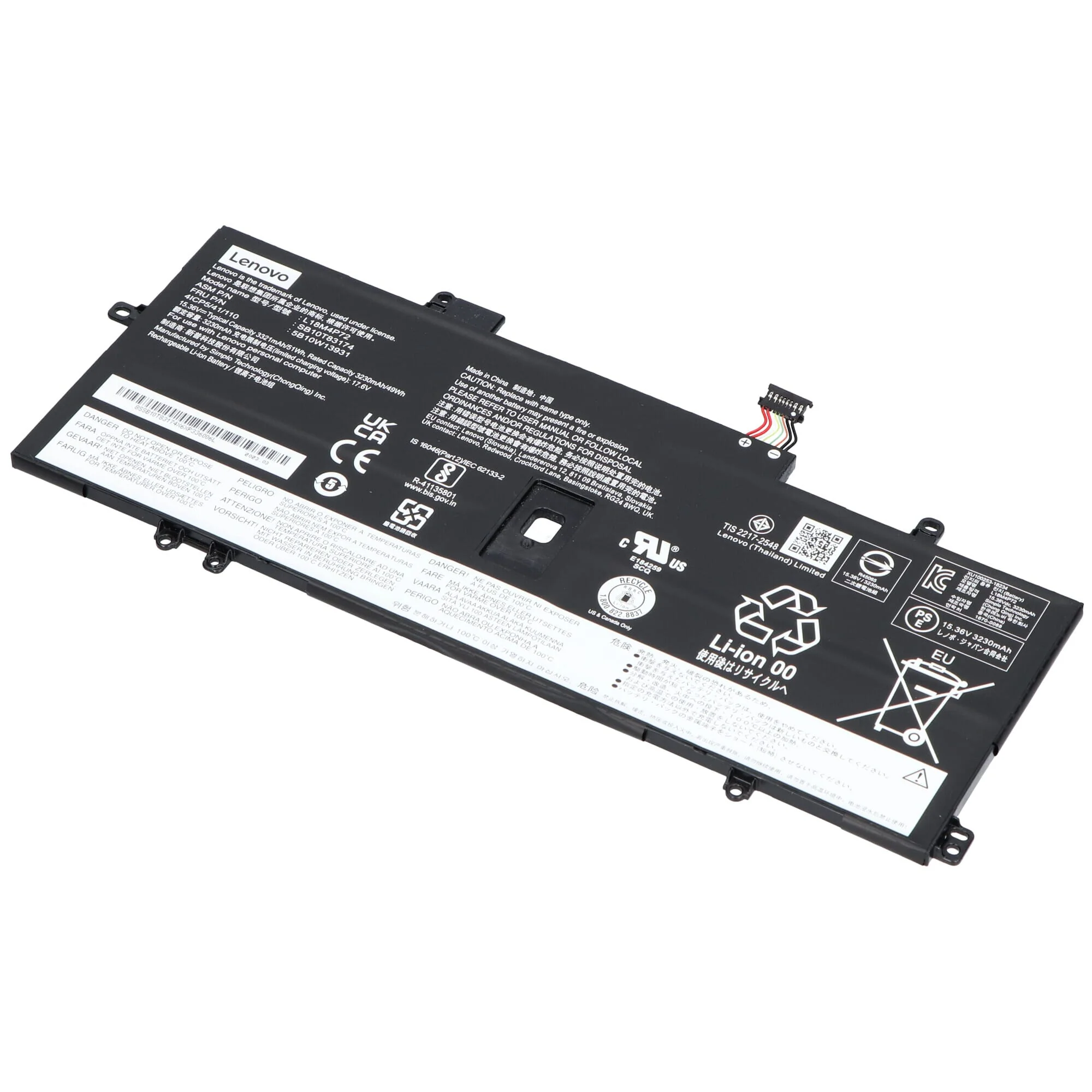 Lenovo Laptop Accu 3160 mAh - Image 4