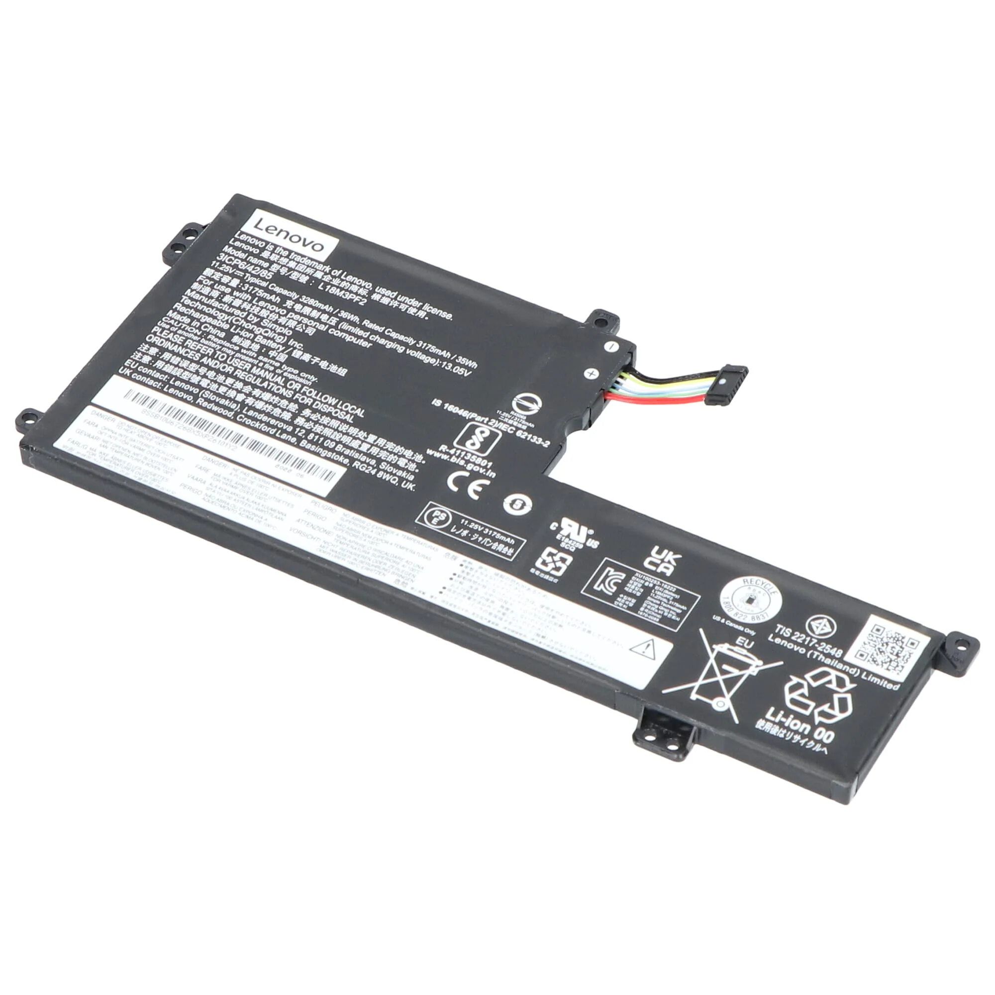 Lenovo Laptop Accu 3220 mAh - Image 2