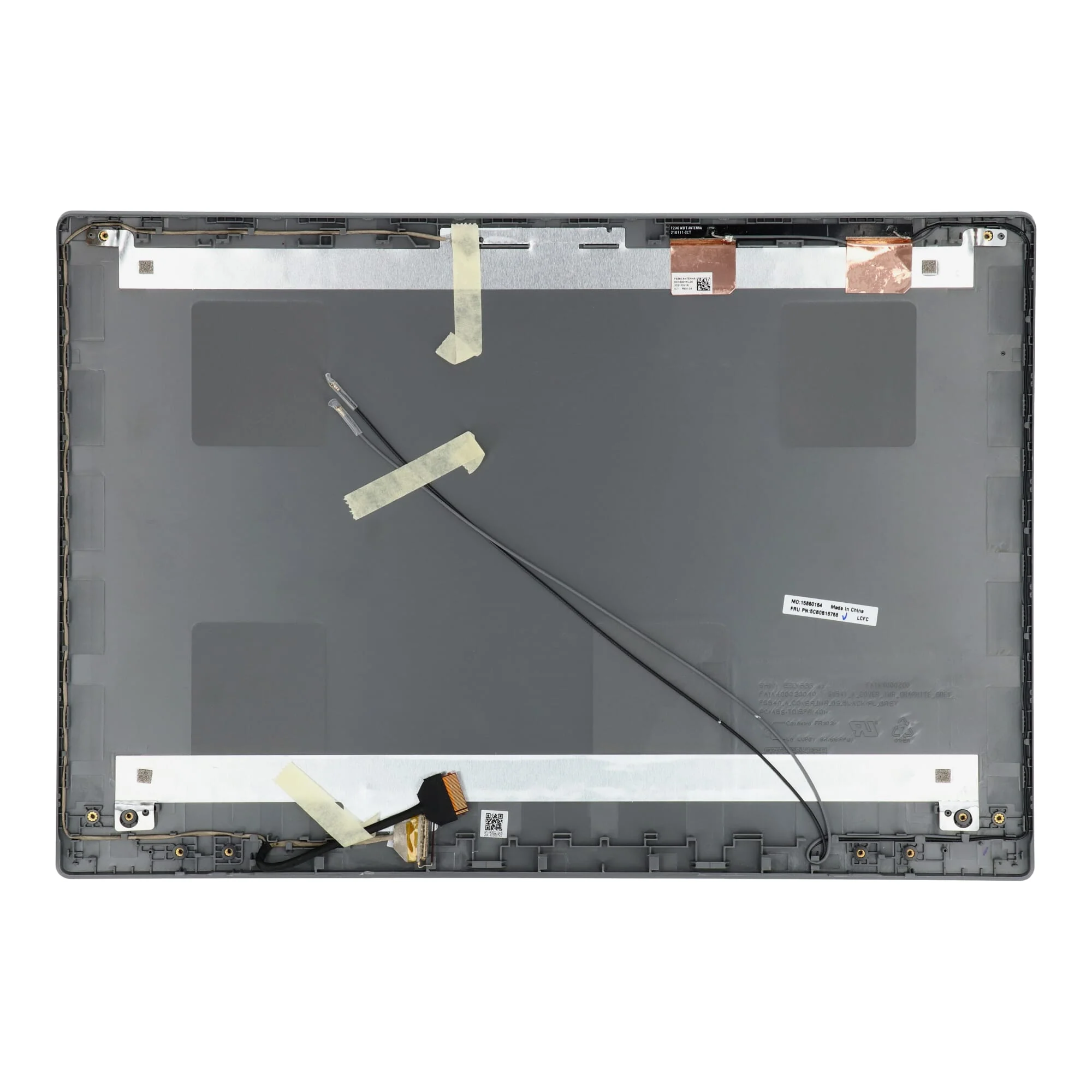 Lenovo Laptop LCD Back Cover, IMR - Grijs - Image 2