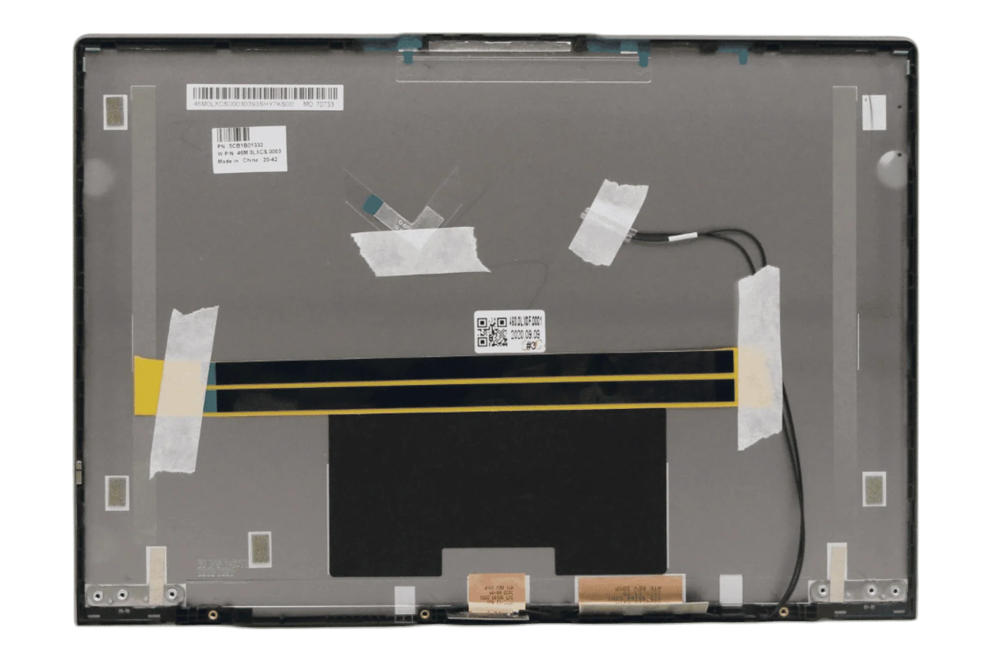Lenovo Laptop LCD Back Cover - Zilver - Image 2