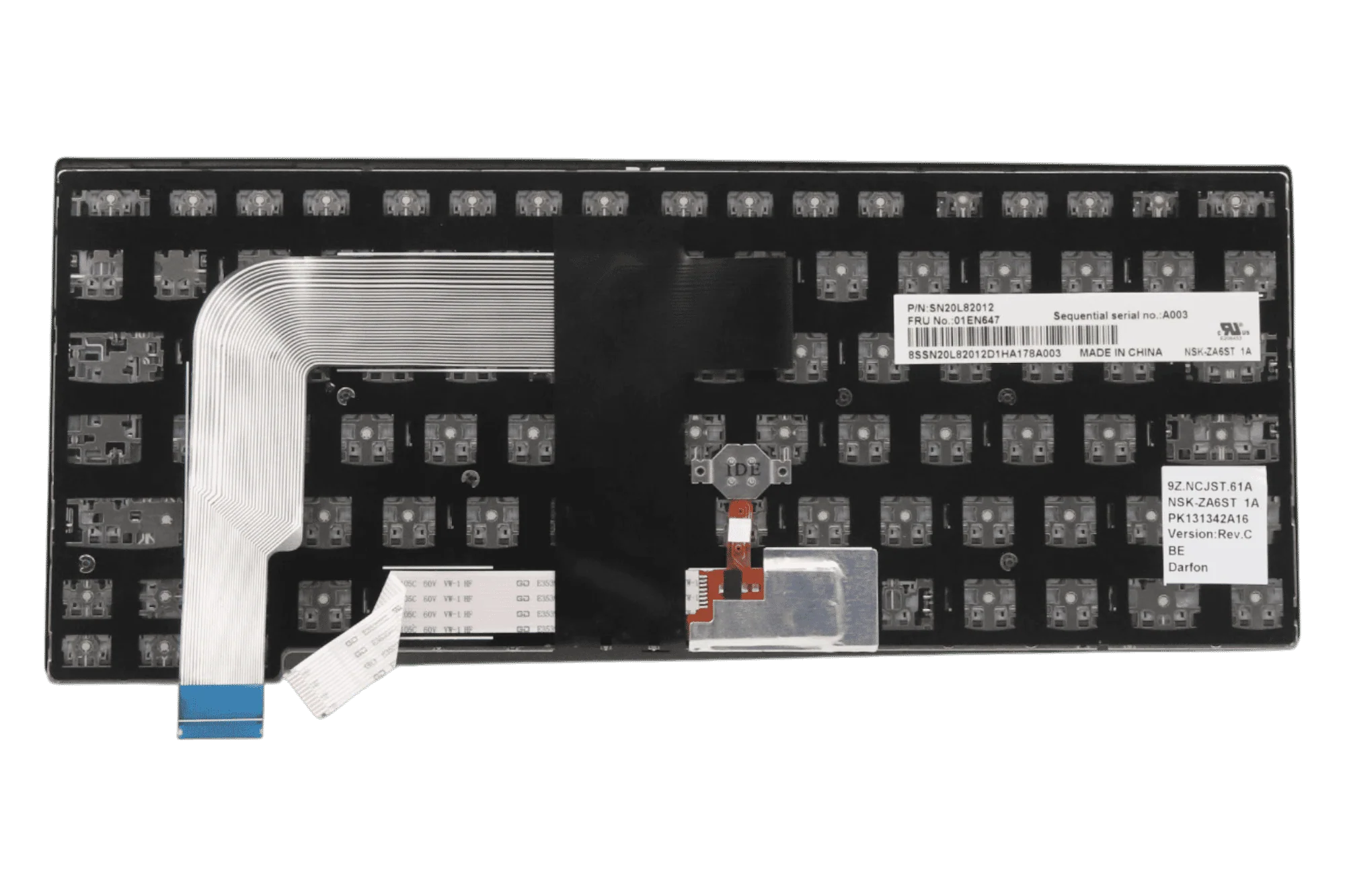 Lenovo Laptop Toetsenbord Azerty BE - Image 2