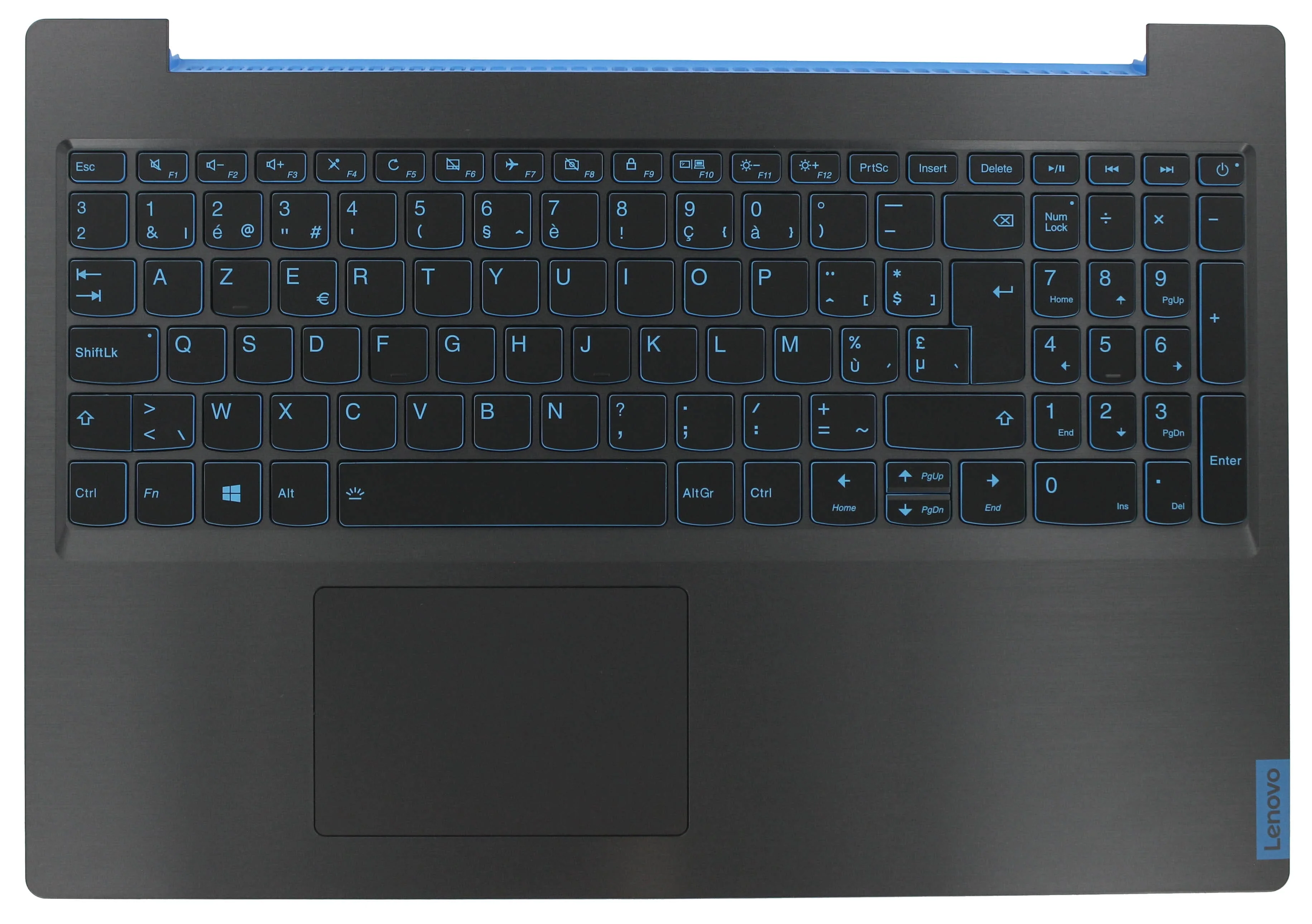 Lenovo Laptop Toetsenbord Azerty BE incl. Top Cover - Zwart - Image 3