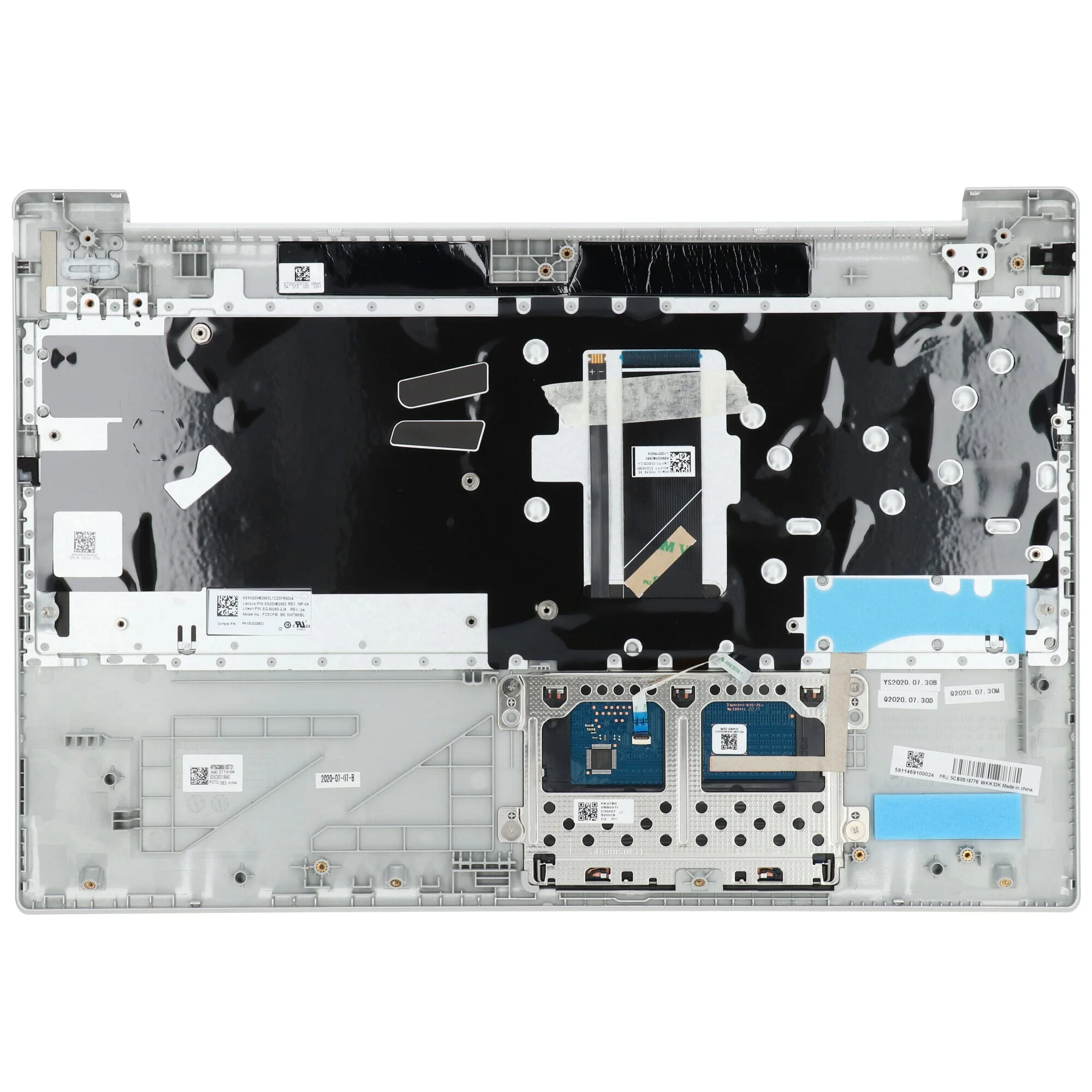 Lenovo Laptop Toetsenbord Azerty BE + Top Cover, Backlit - Image 2