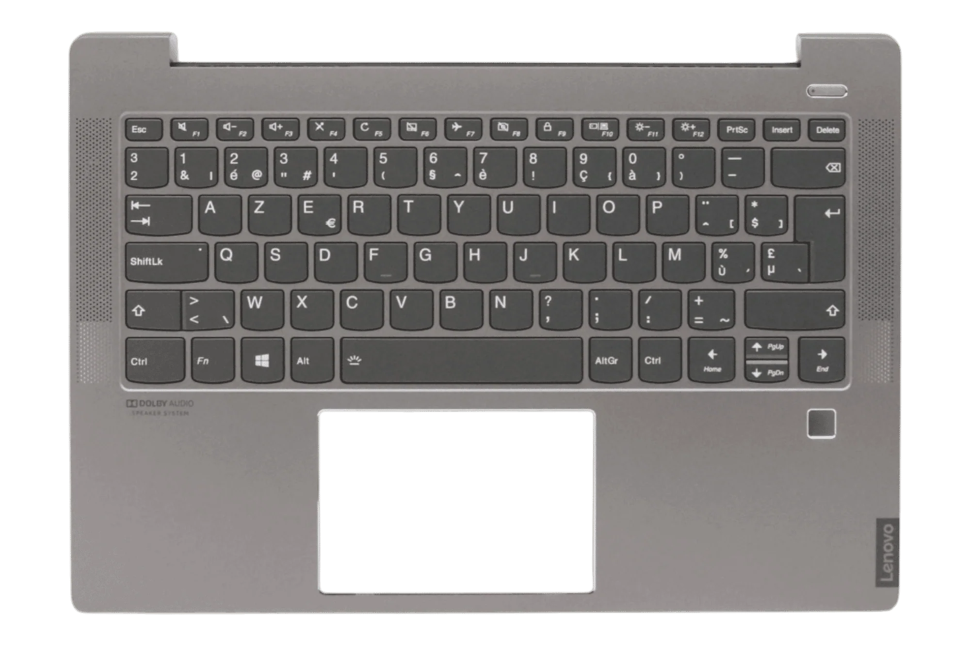 Lenovo Laptop Toetsenbord Azerty BE + Top Cover, Backlit, FP