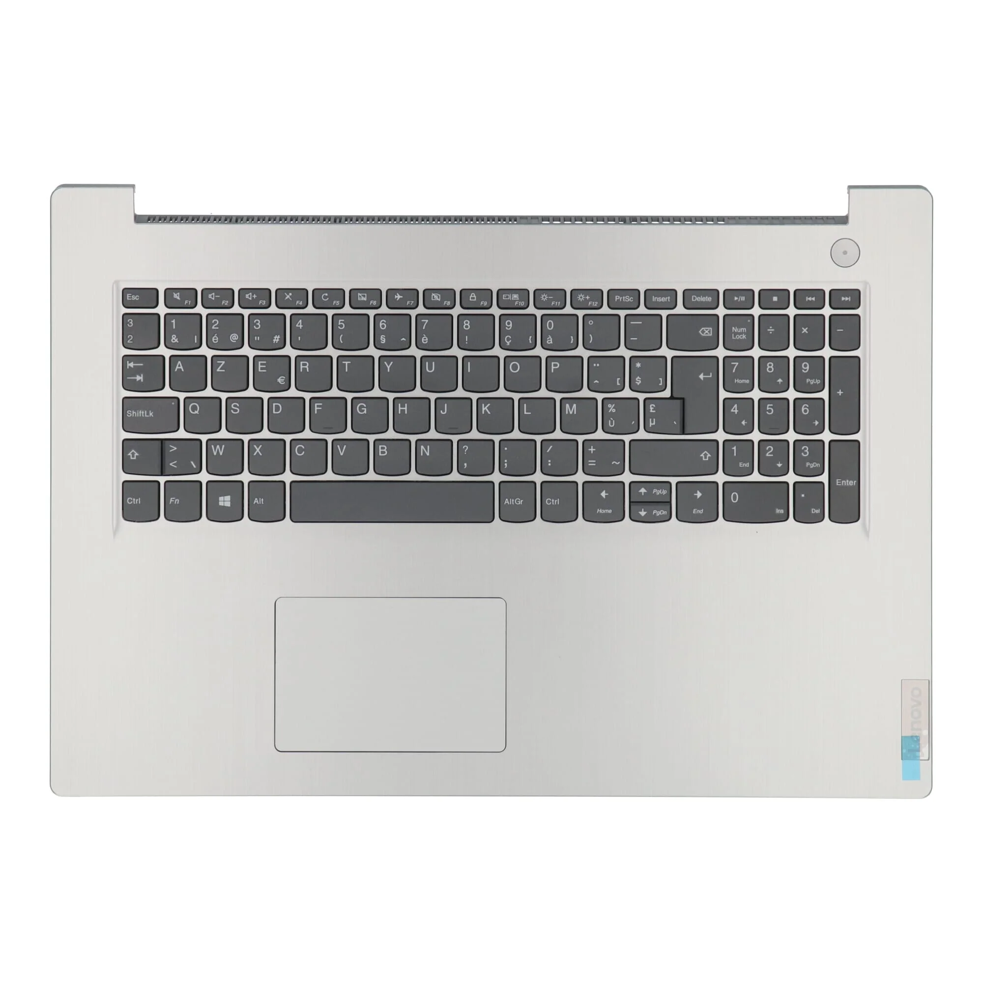 Lenovo Laptop Toetsenbord Azerty BE + Top Cover - Grijs - Image 4