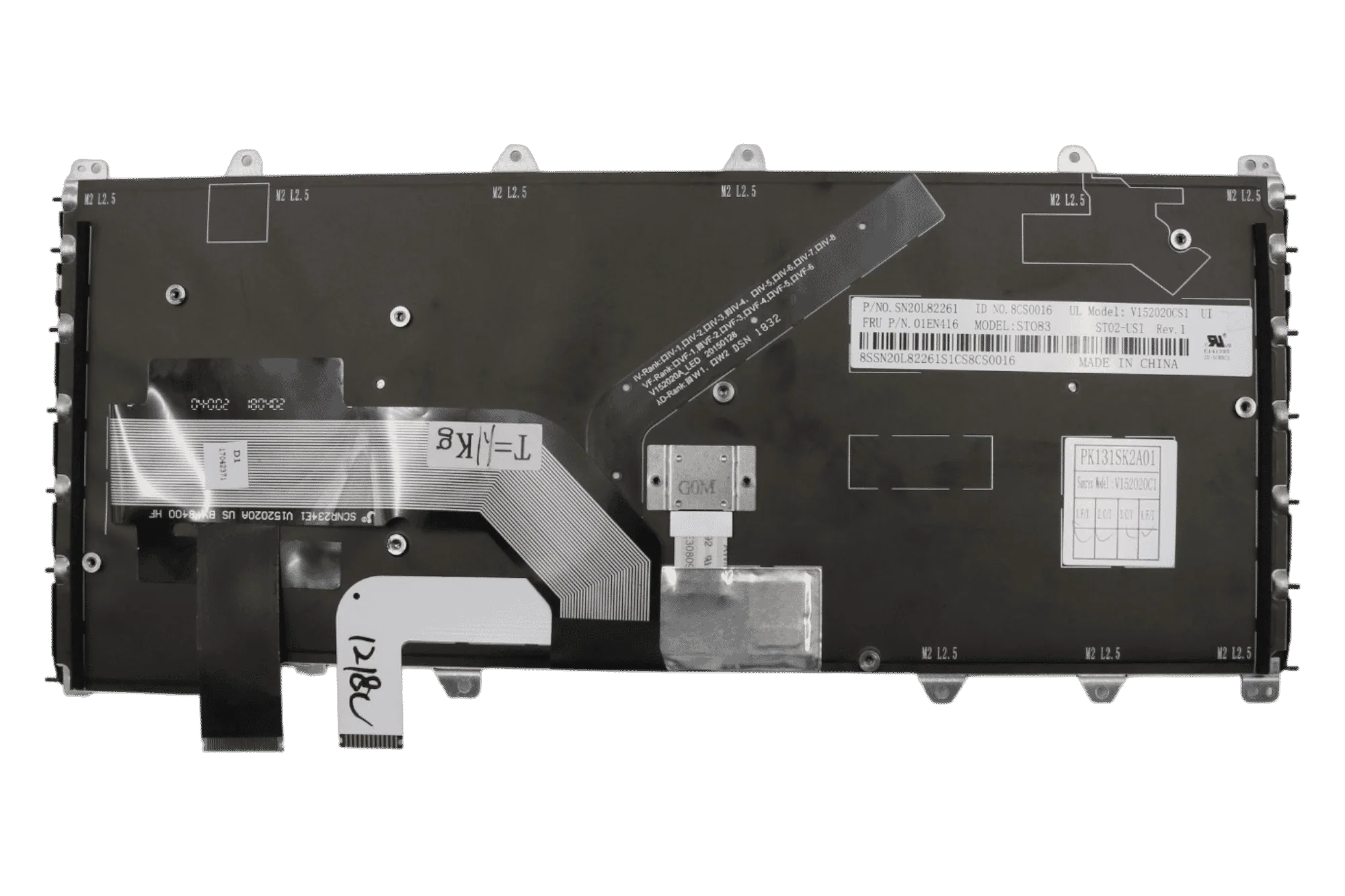 Lenovo Laptop Toetsenbord Qwerty US - Image 2