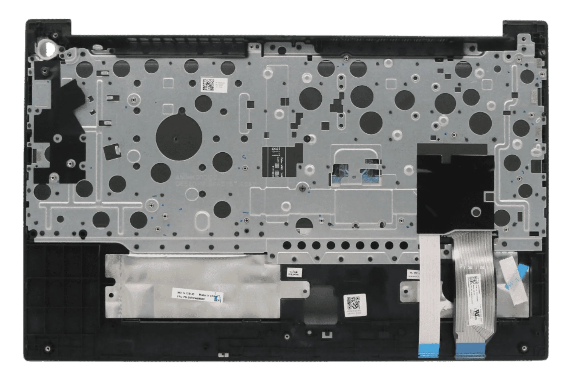 Lenovo Laptop Toetsenbord Qwerty US + Top Cover, BL - Zwart - Image 2