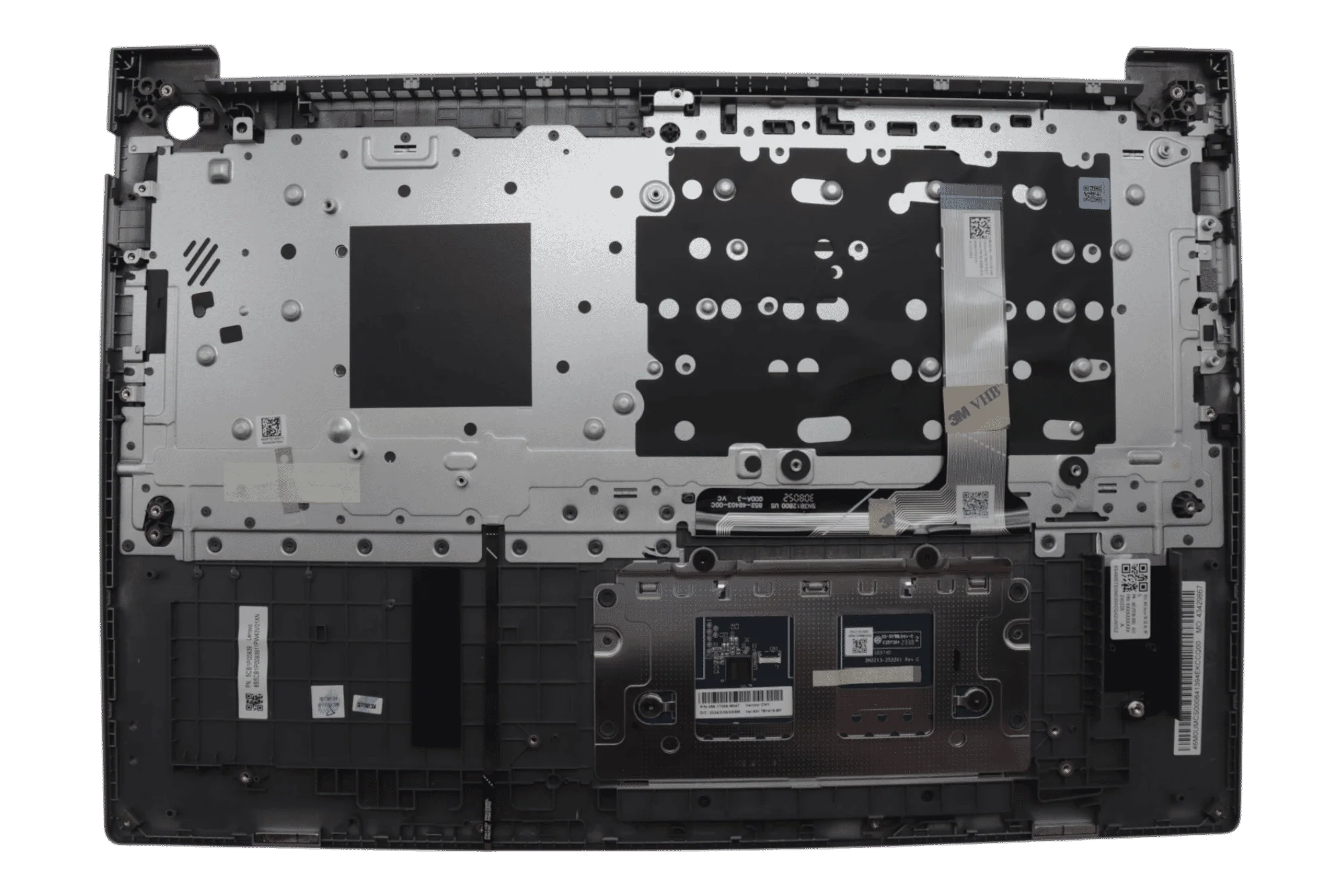 Lenovo Laptop Toetsenbord Qwerty US + Top Cover - Grijs - Image 2