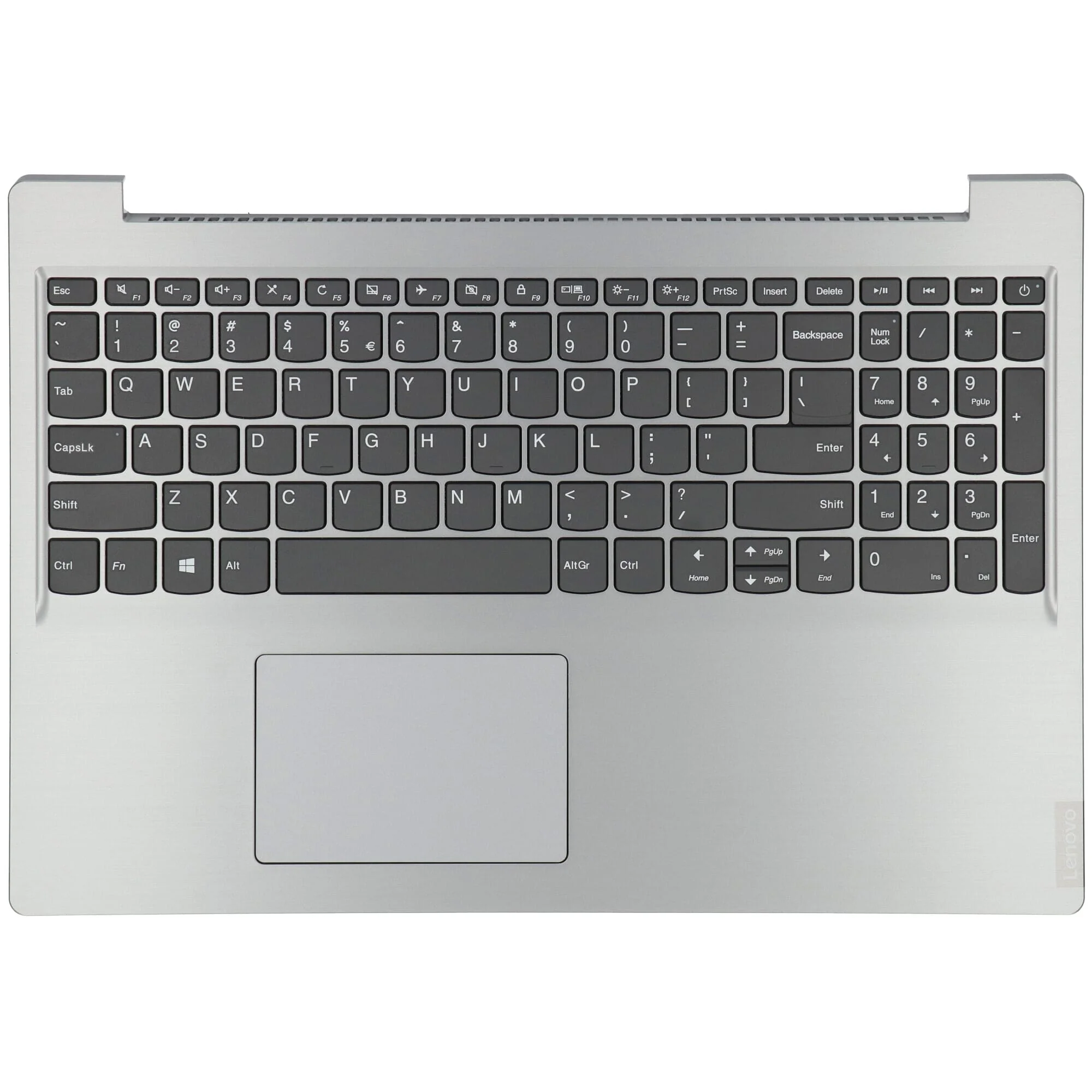 Lenovo Laptop Toetsenbord Qwerty US + Top Cover - Zilver - Image 5