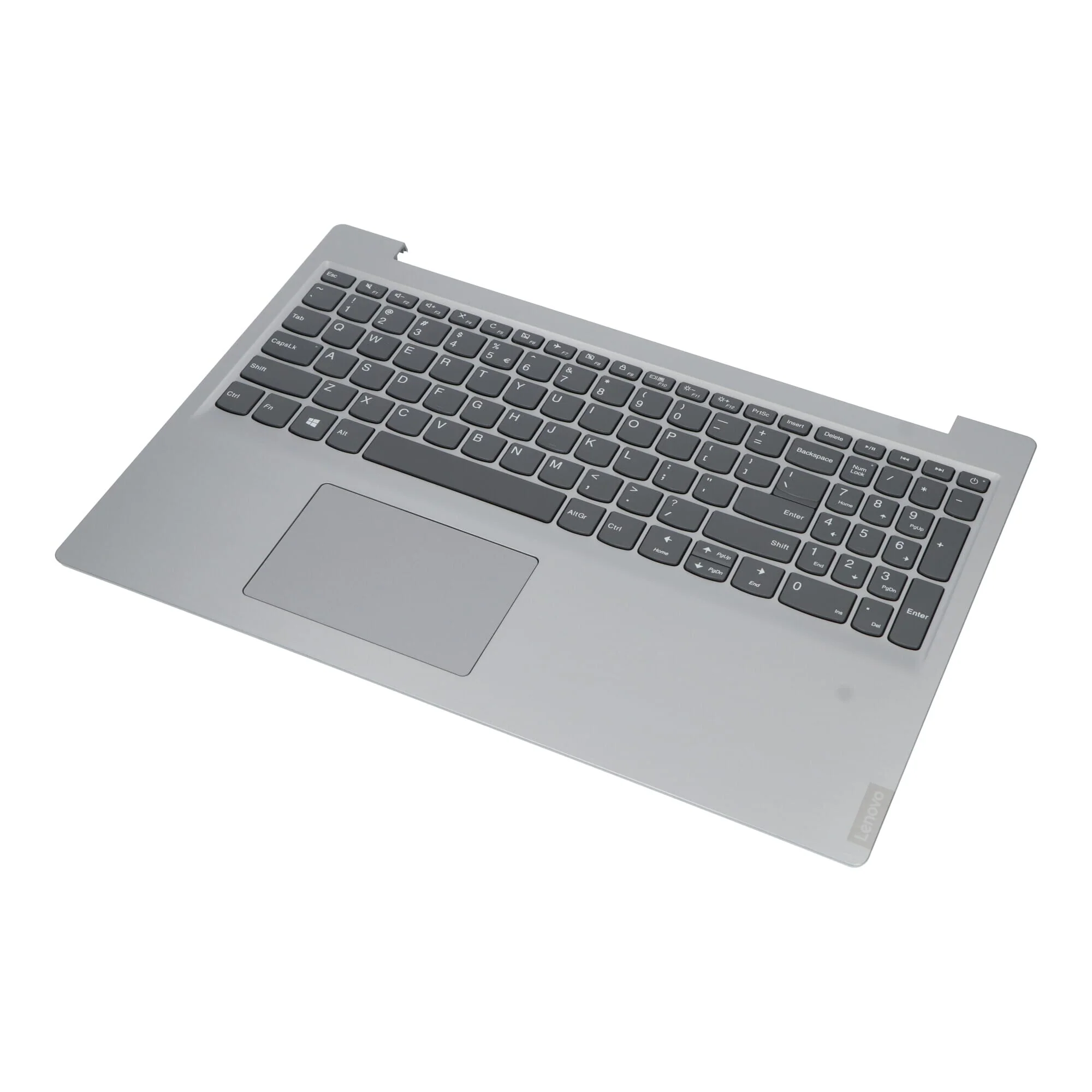 Lenovo Laptop Toetsenbord Qwerty US + Top Cover - Zilver - Image 2