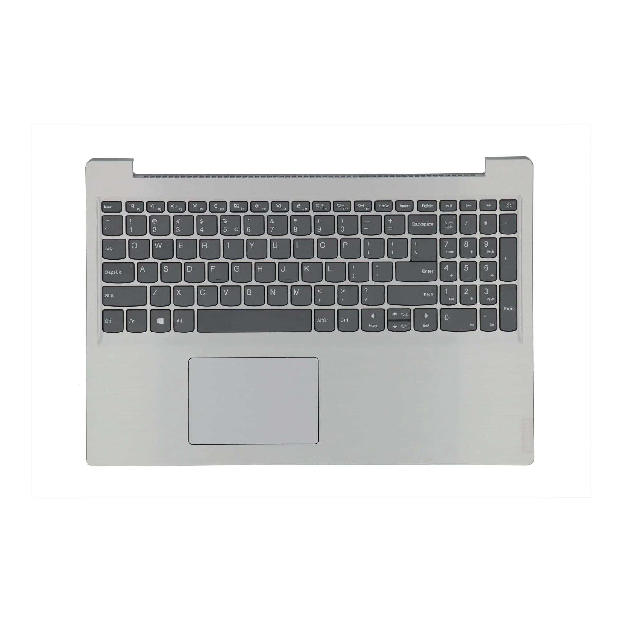 Lenovo Laptop Toetsenbord Qwerty US + Top Cover - Zilver - Image 8