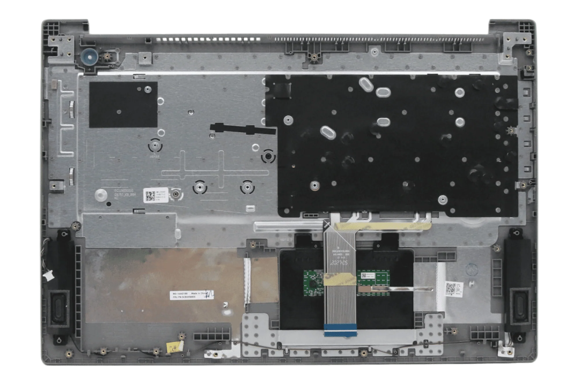 Lenovo Laptop Toetsenbord Qwerty US + Top Cover - Zilver - Image 2