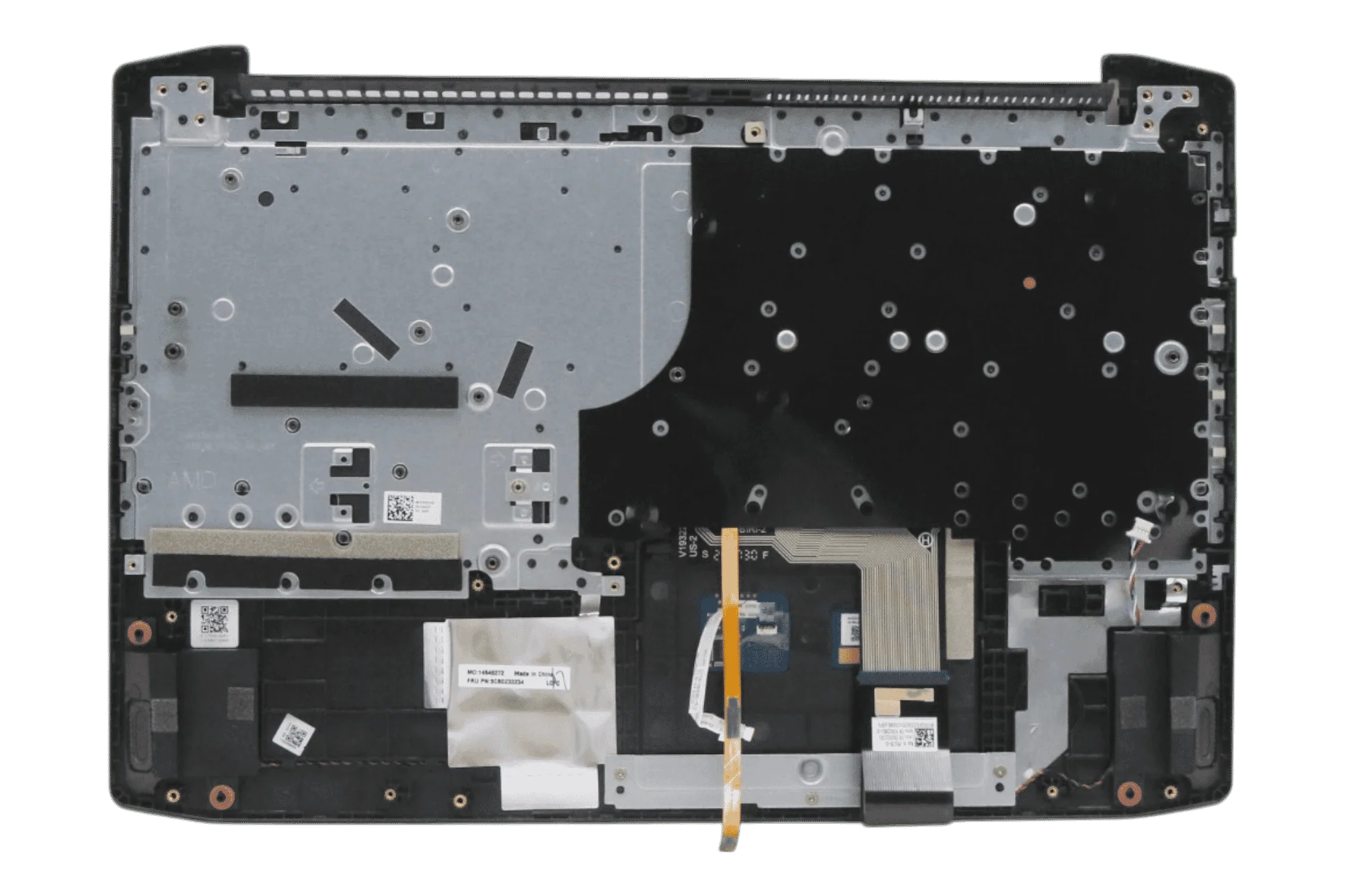 Lenovo Laptop Toetsenbord Qwerty US + Top Cover - Zwart - Image 2