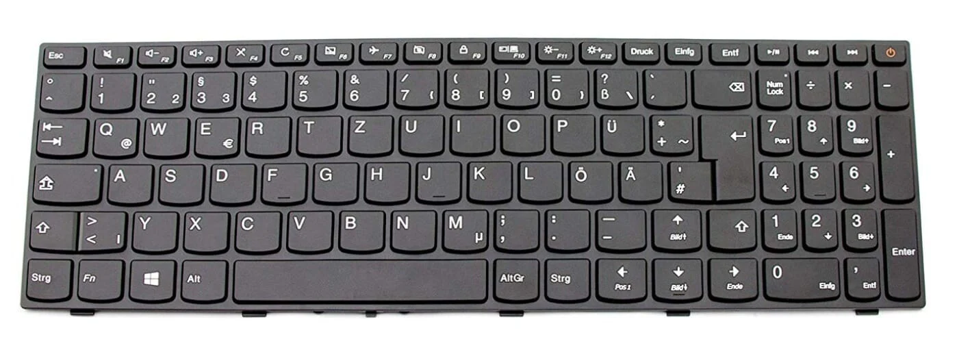 Lenovo Laptop Toetsenbord Qwertz DE